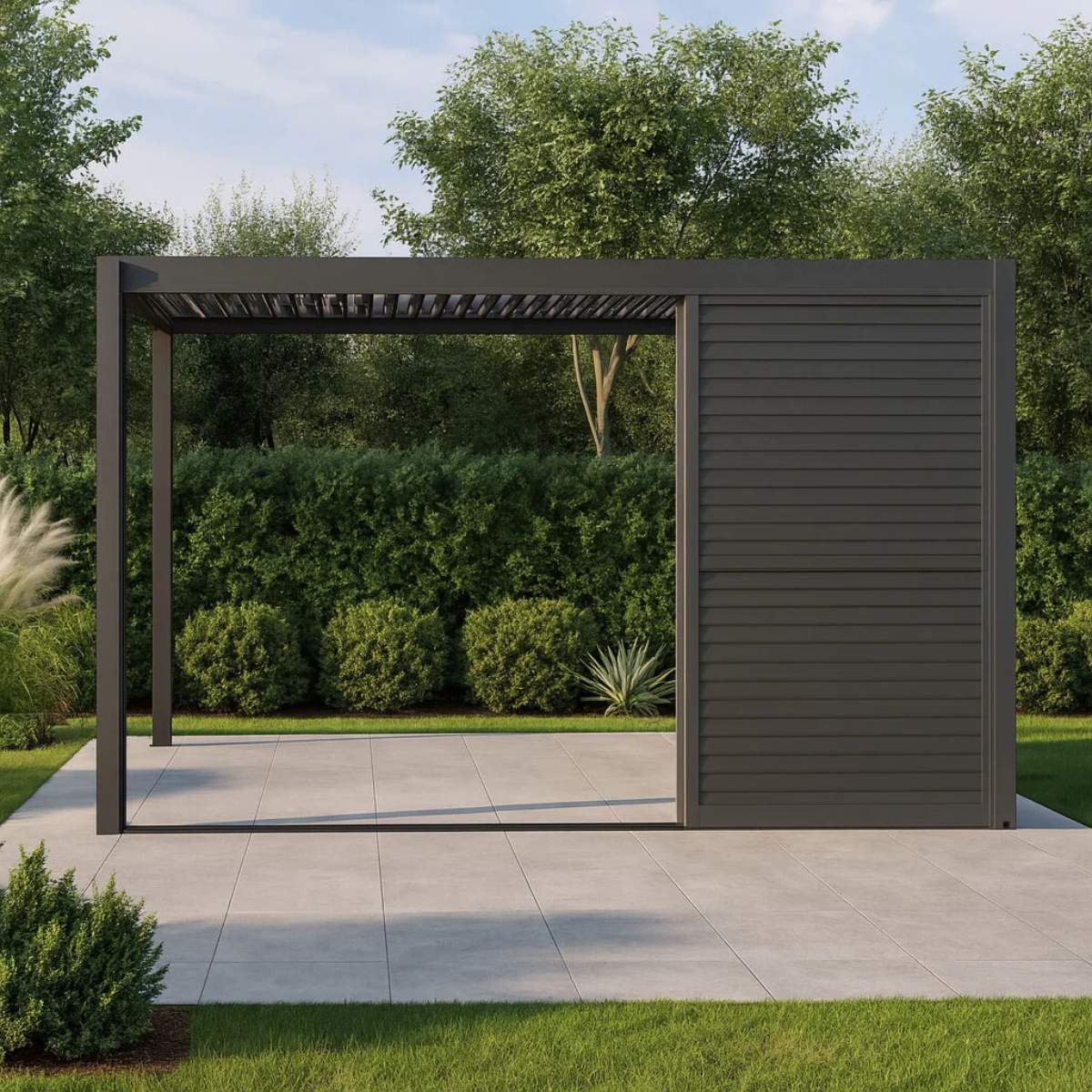 Maze - Como Pergola Sliding Louvre Panel Door