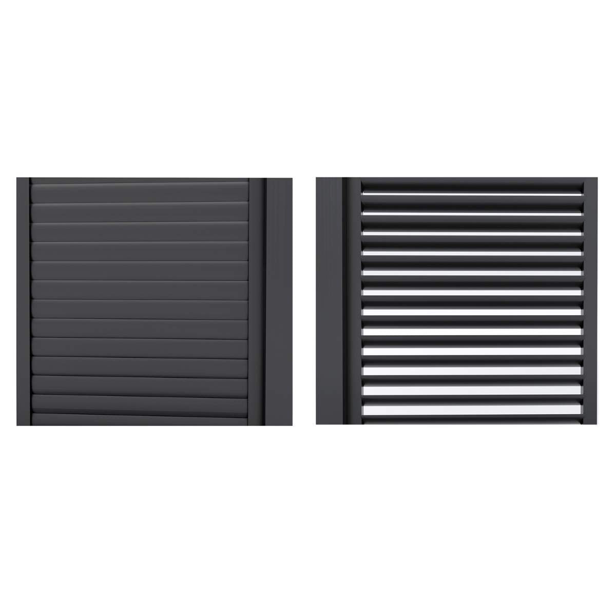 Maze - Como Pergola Sliding Louvre Panel Door
