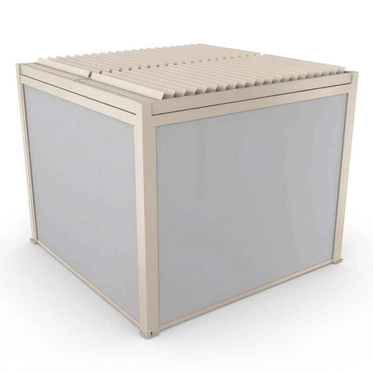Maze - Como Pergola Zip Drop Side Blind