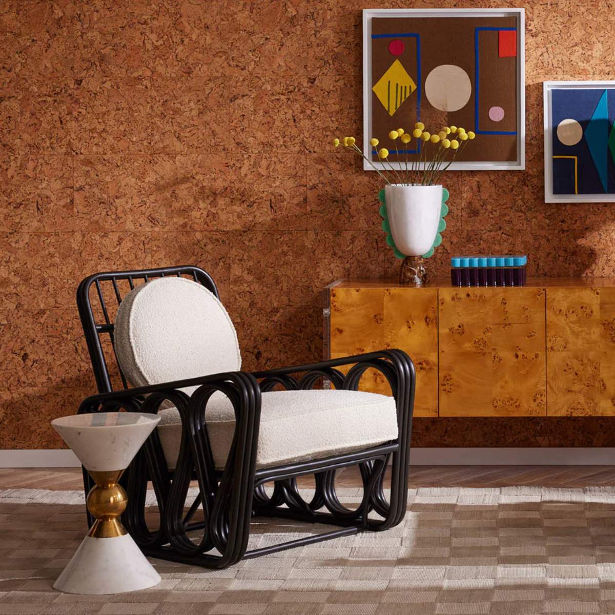 Jonathan Adler Como Scalloped Urn