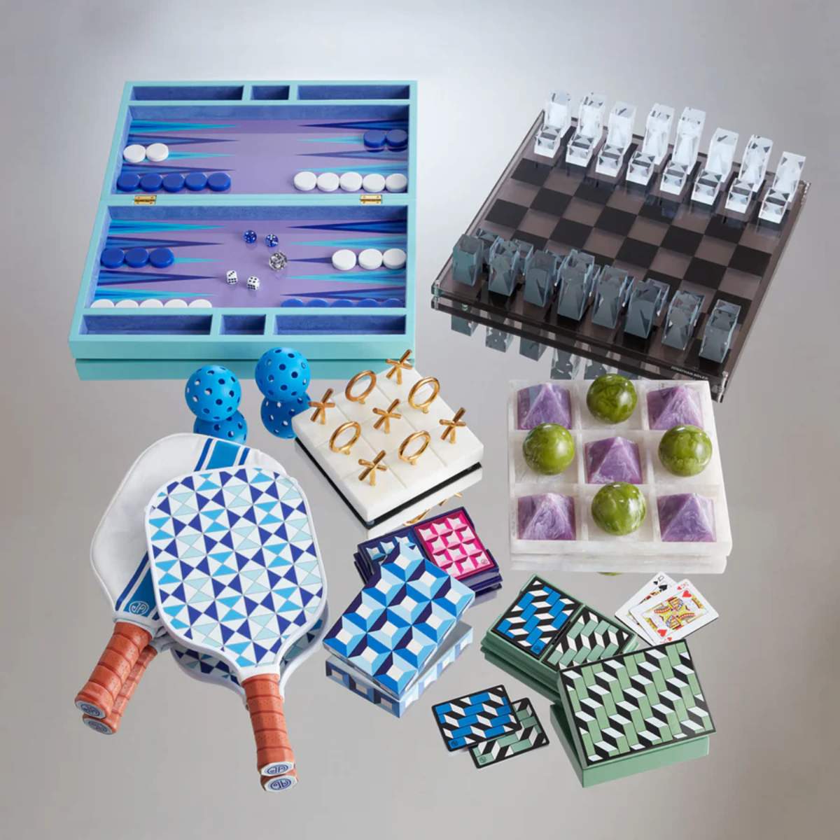 Jonathan Adler Como Tic-Tac-Toe Set