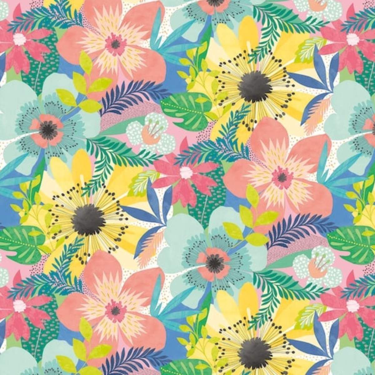 Ohpopsi Concept	Floral Riot - Citrus