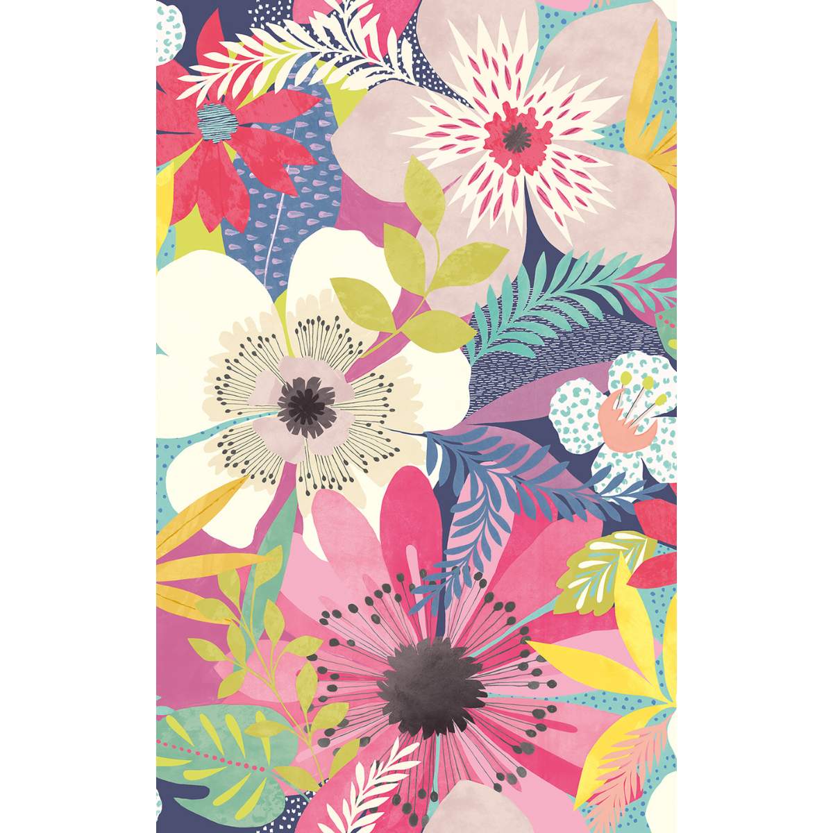 Ohpopsi Concept	Floral Riot - Raspberry