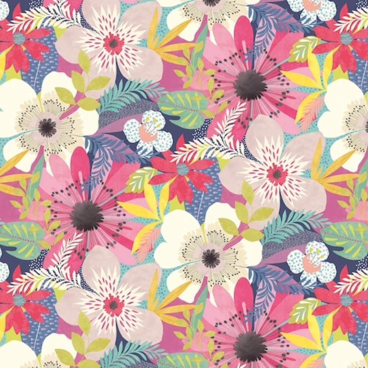 Ohpopsi Concept	Floral Riot - Raspberry