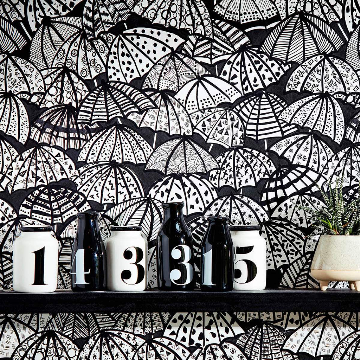 Ohpopsi Concept	Jolly Brollies - Noir