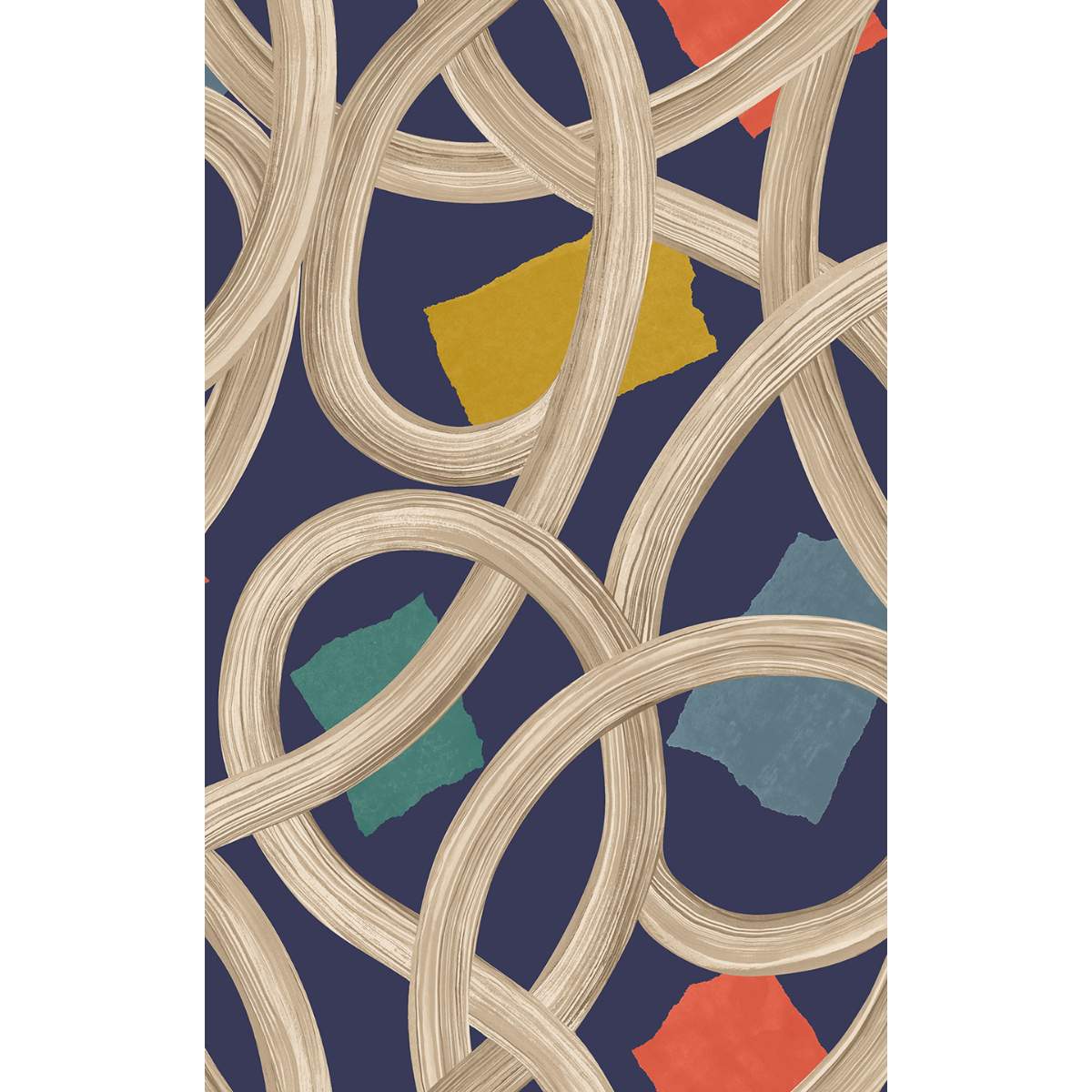 Ohpopsi Concept	Twisted Geo - Denim