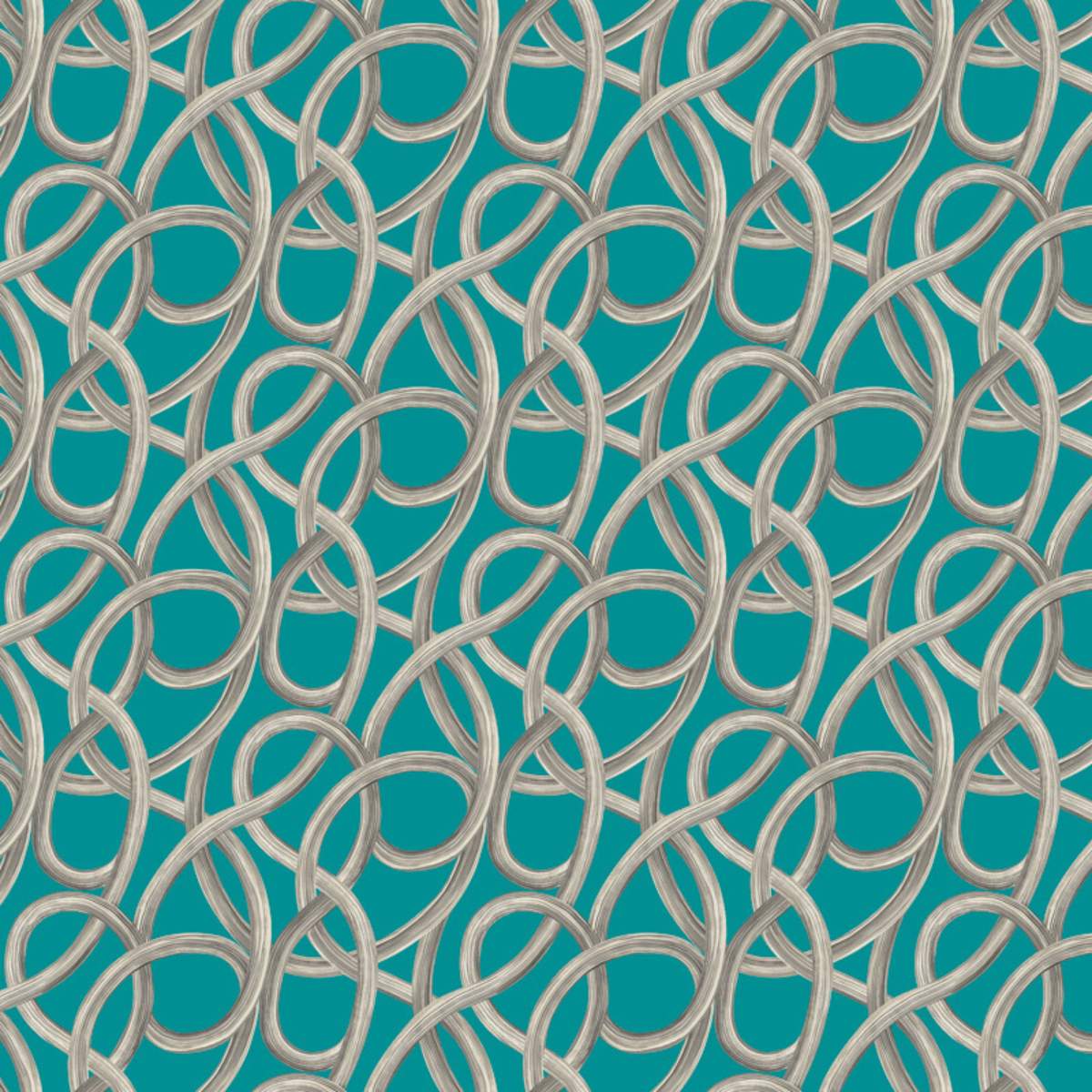 Ohpopsi Concept	Twisted Geo - Turquoise