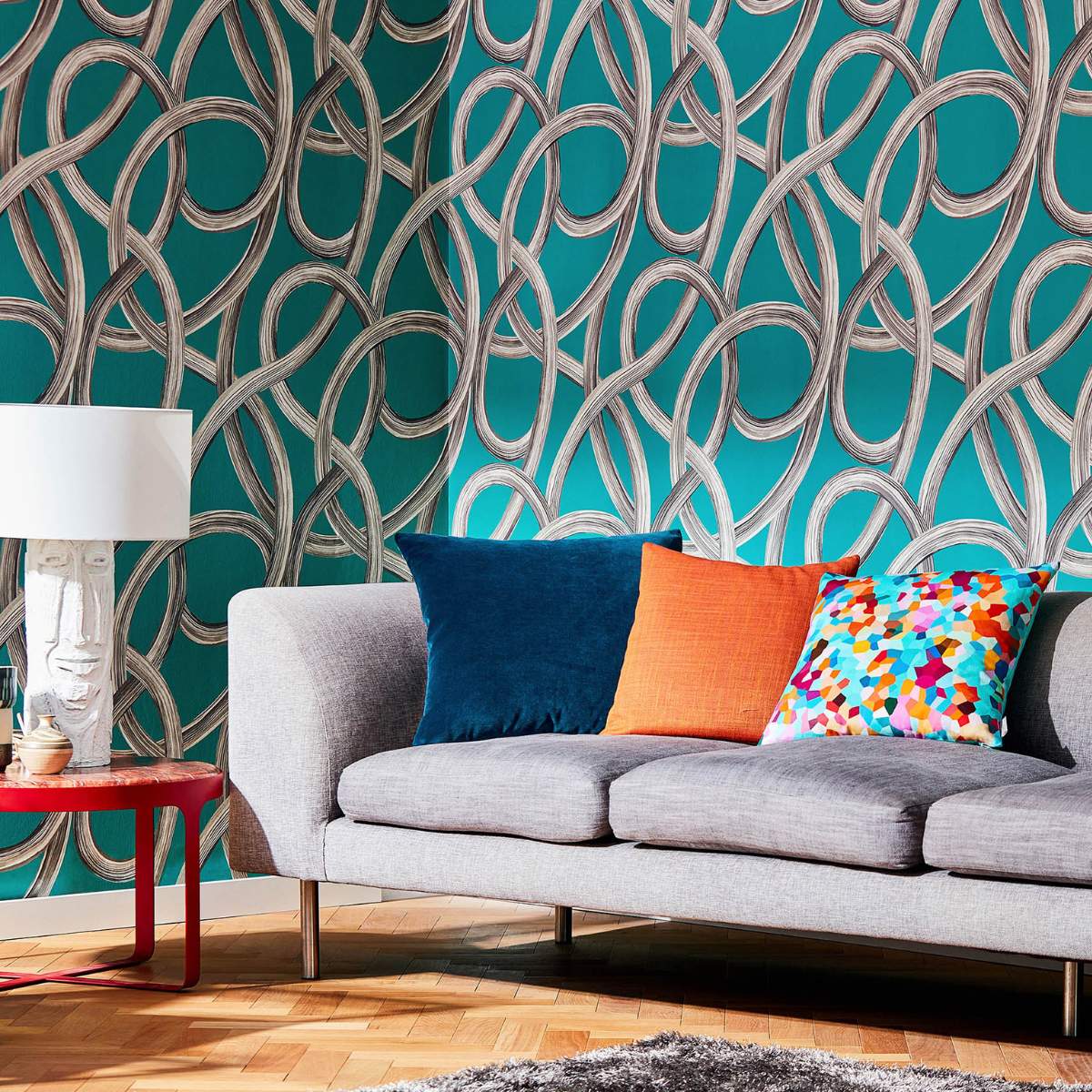Ohpopsi Concept	Twisted Geo - Turquoise