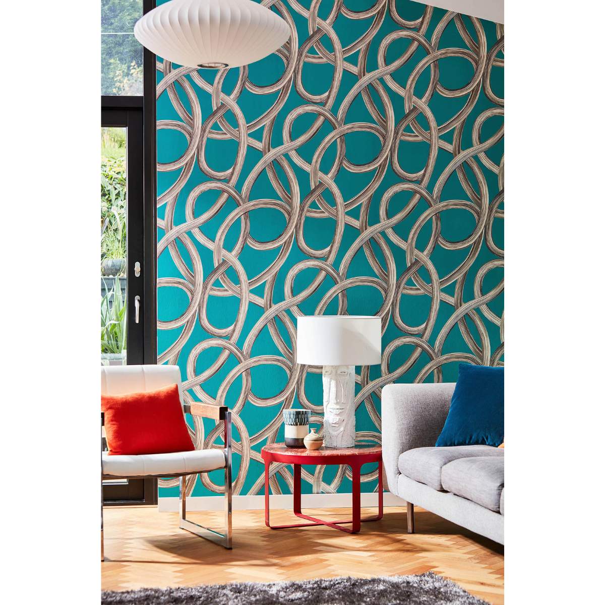 Ohpopsi Concept	Twisted Geo - Turquoise