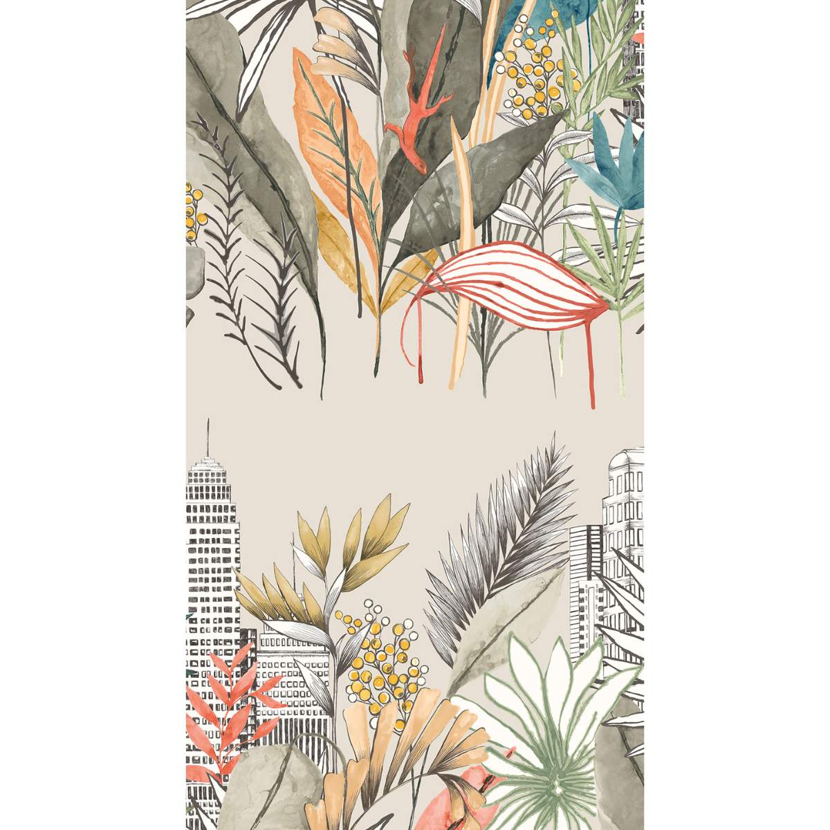 Ohpopsi Concept	Urban Tropic - Parchment