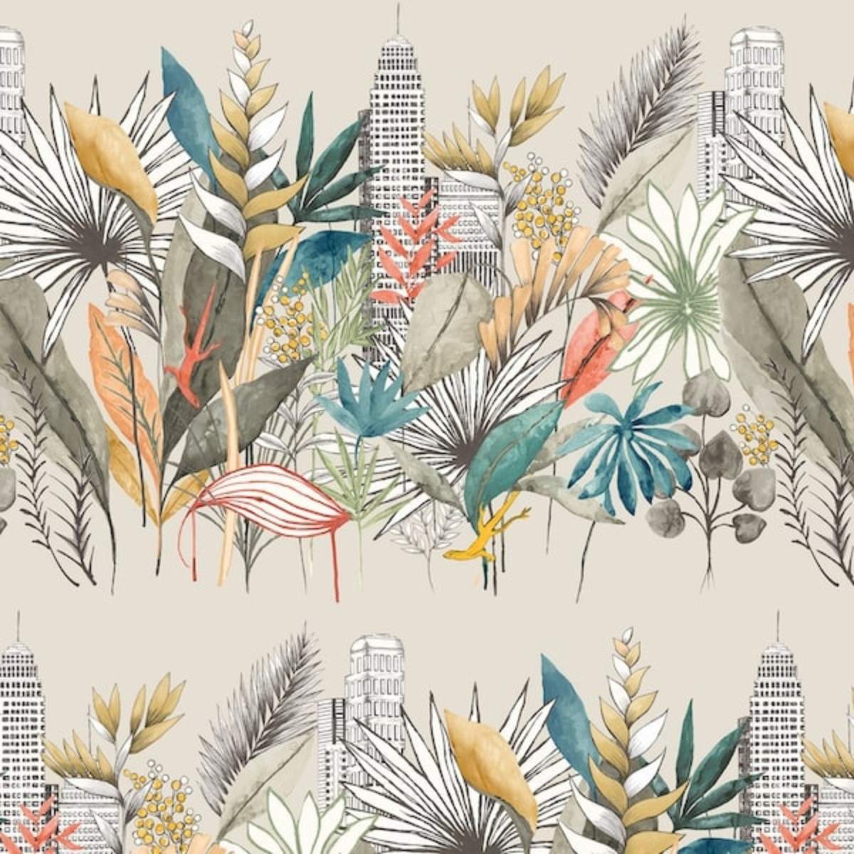 Ohpopsi Concept	Urban Tropic - Parchment