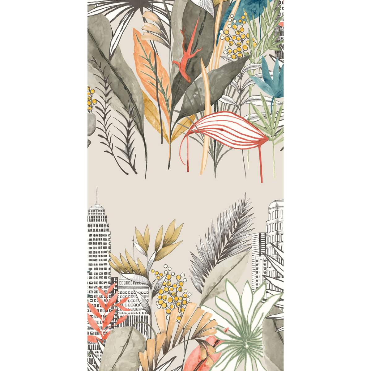 Ohpopsi Concept	Urban Tropic - Parchment