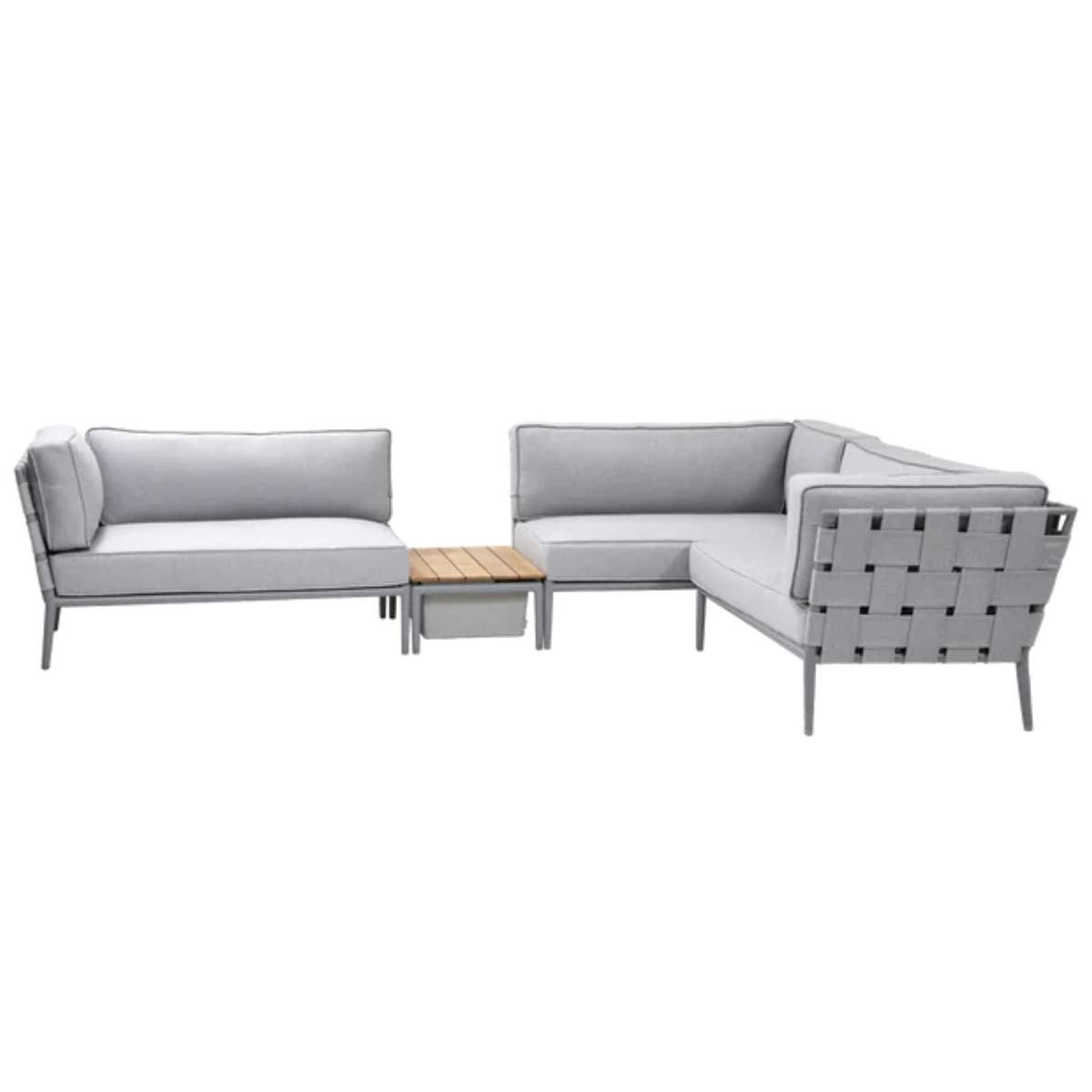 Cane-line Conic Modular Corner Sofa With Box Table