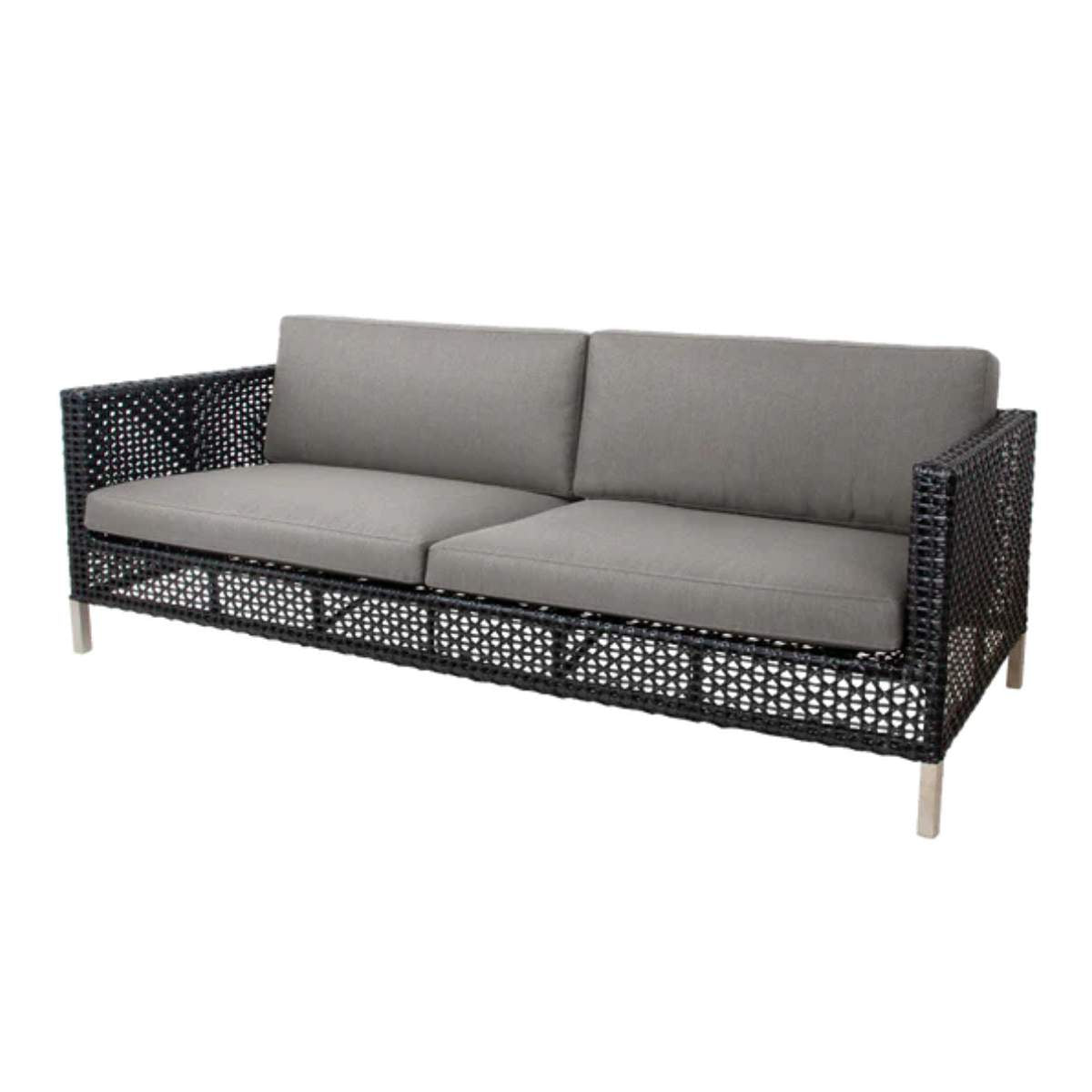 Cane-line Connect 3-Seater Sofa, Cushion Set