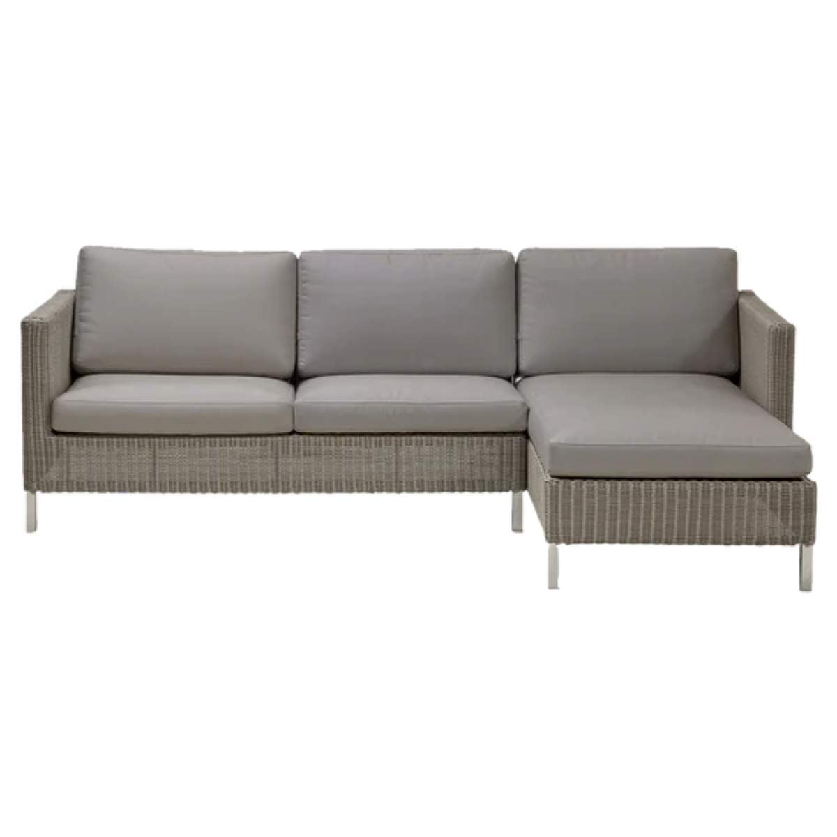 Cane-line Connect Modular Lounge Sofa With Chaise Longue