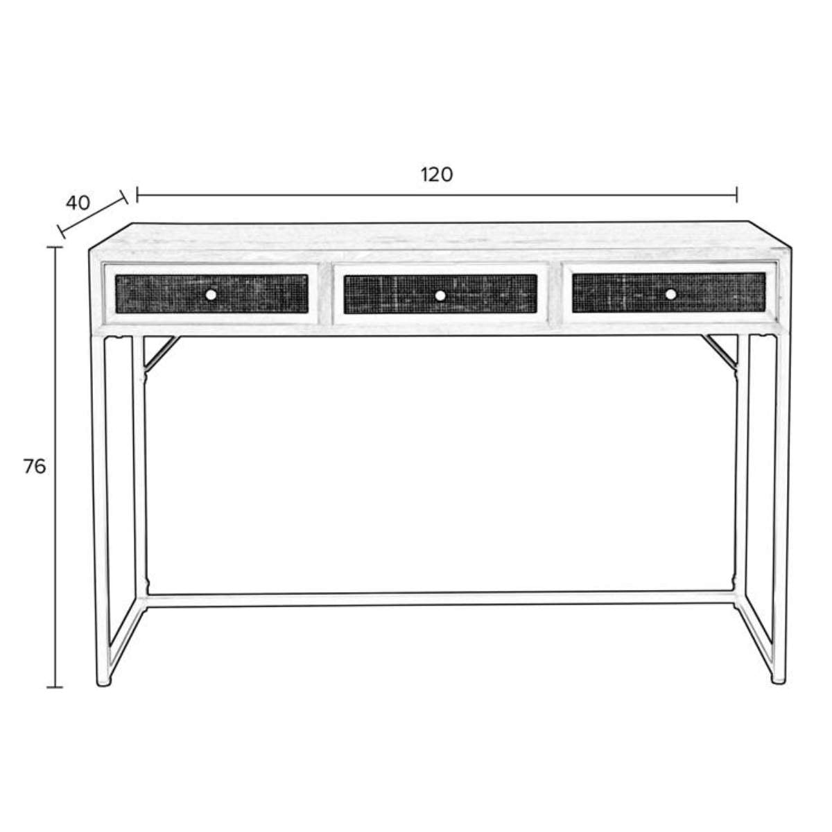 Beau&Co Console Table Guuji