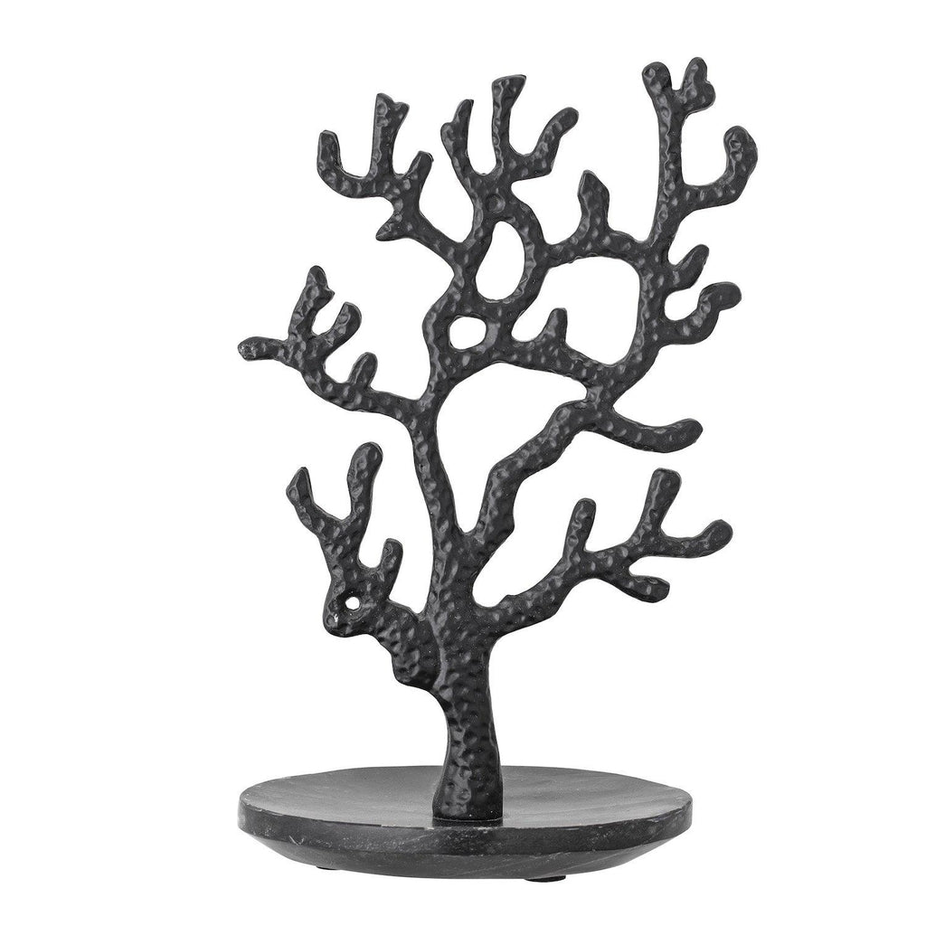Coral Jewellery Tree Stand Black-Beaumonde