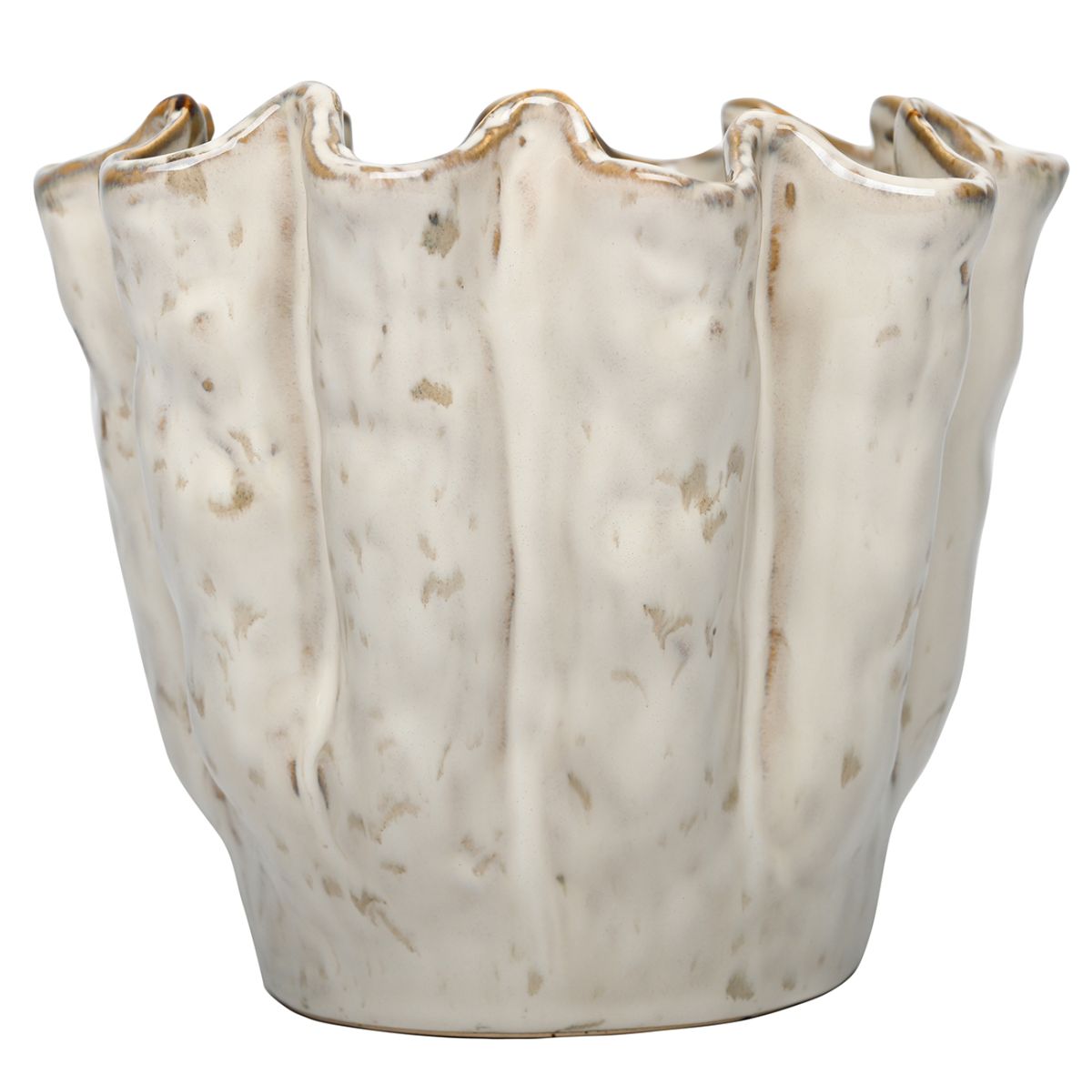 Libra Interiors Coralie Glazed Vase