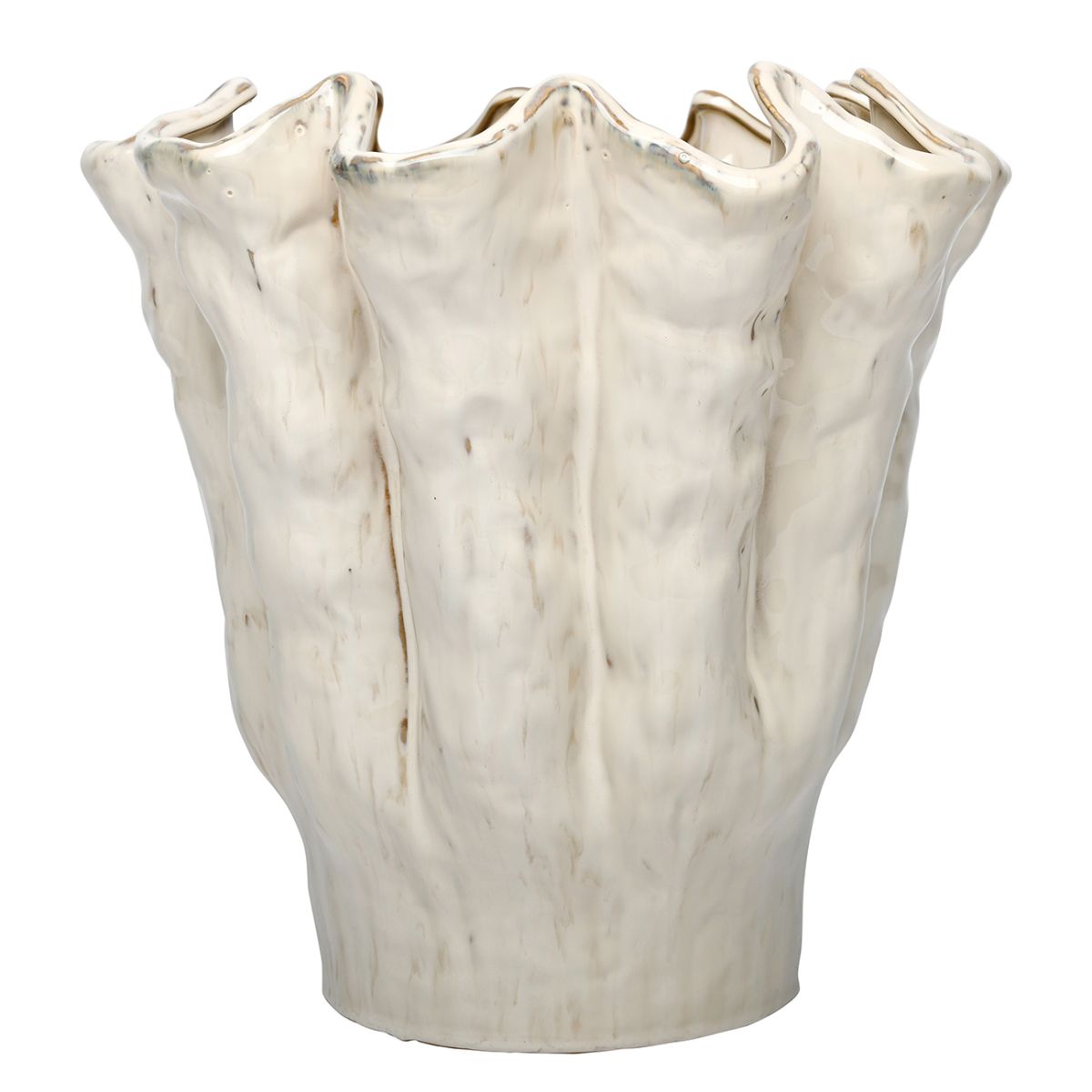 Libra Interiors Coralie Glazed Vase
