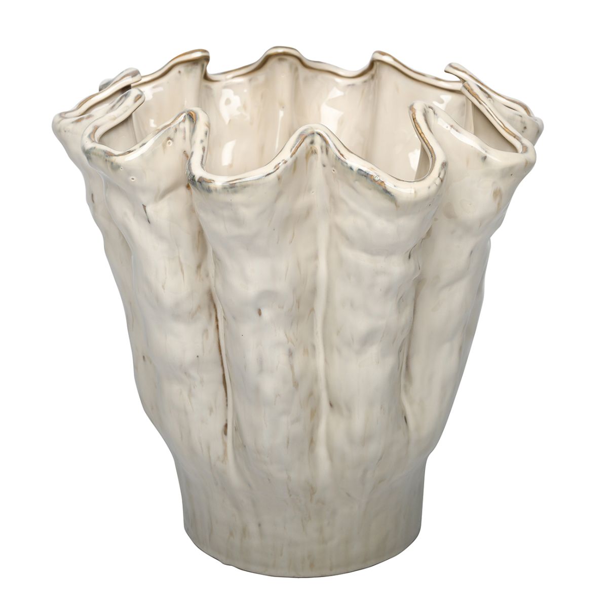 Libra Interiors Coralie Glazed Vase