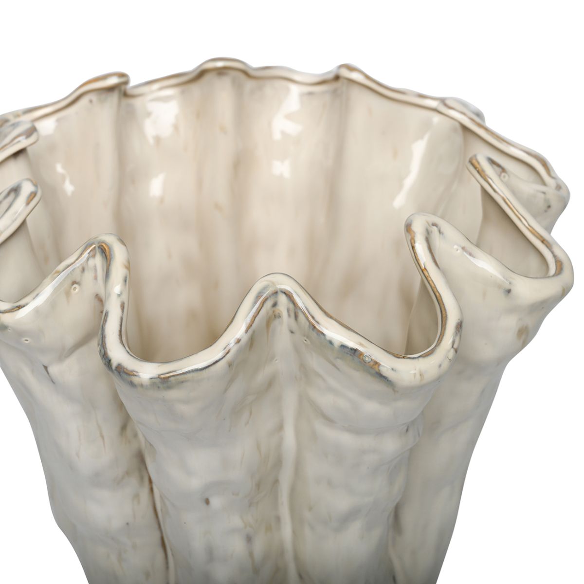 Libra Interiors Coralie Glazed Vase