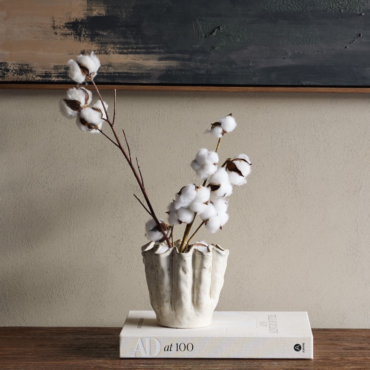 Libra Interiors Coralie Glazed Vase