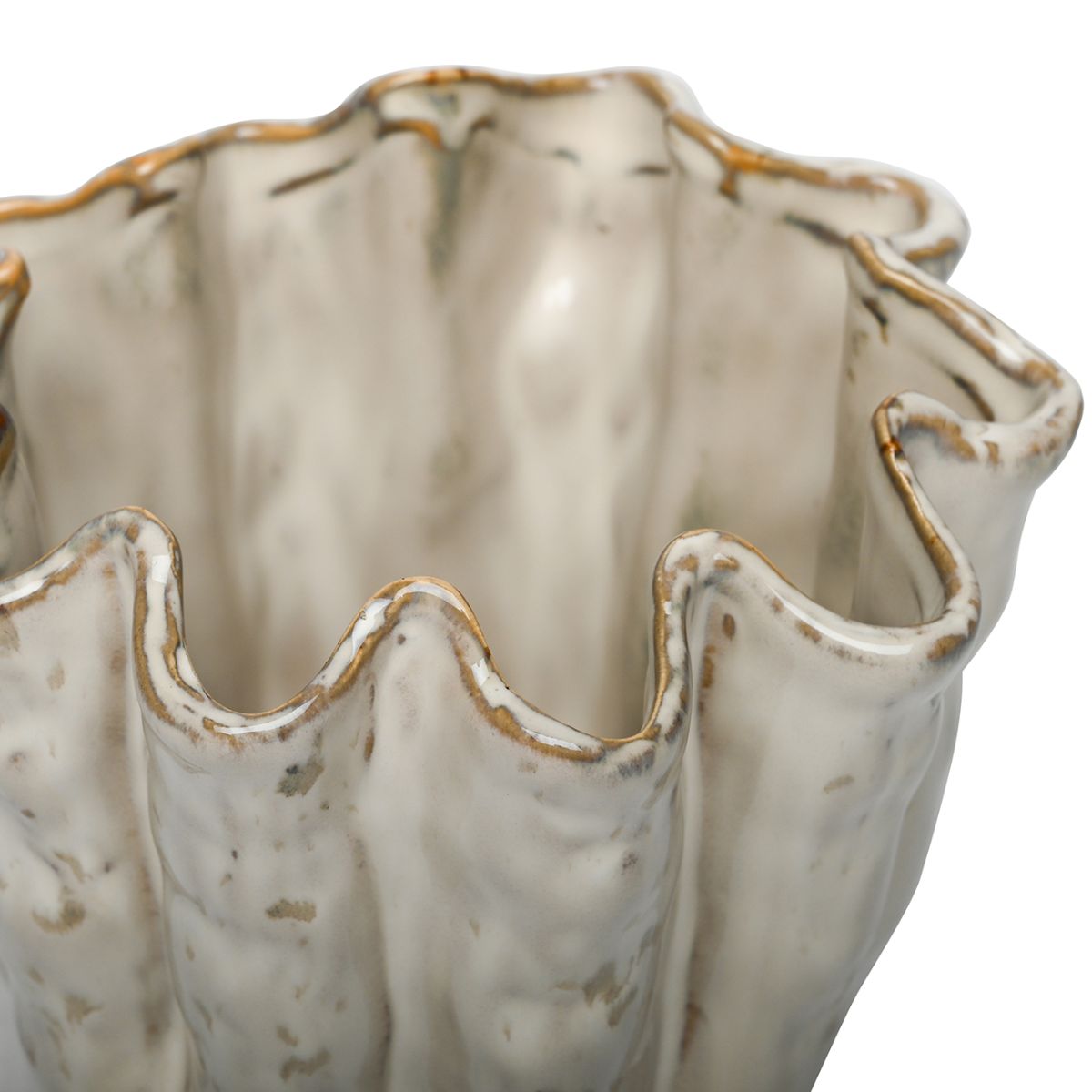 Libra Interiors Coralie Glazed Vase