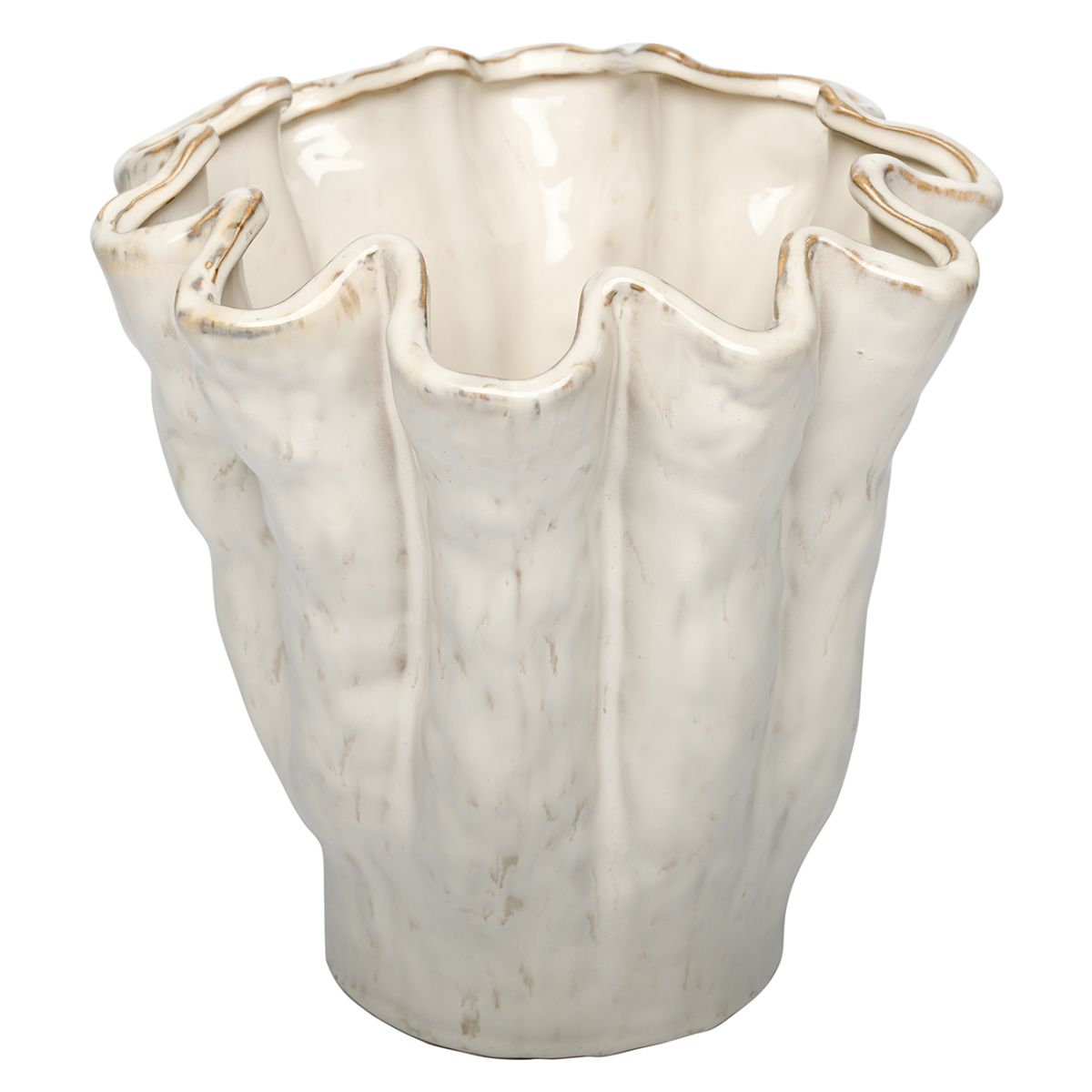 Libra Interiors Coralie Glazed Vase