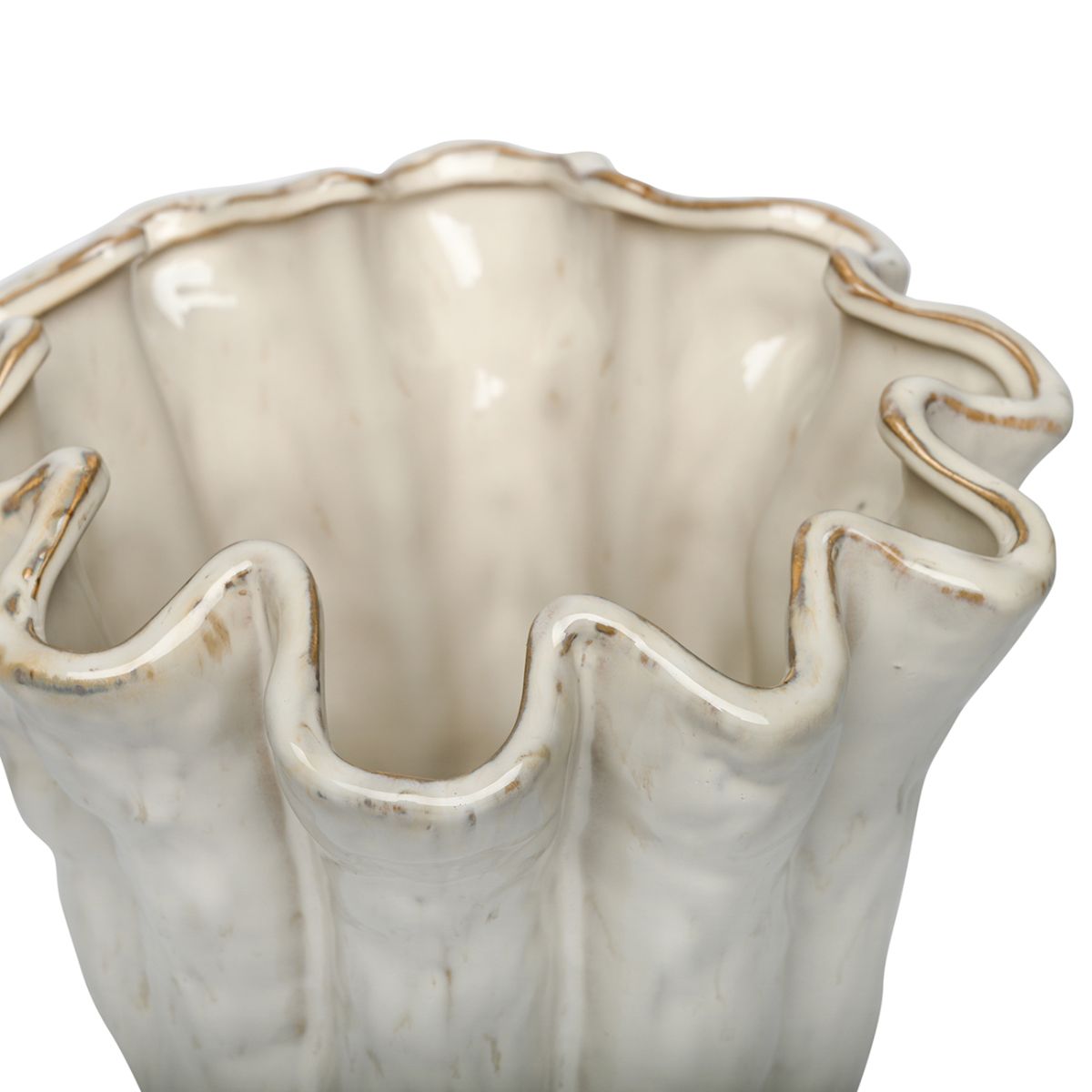 Libra Interiors Coralie Glazed Vase