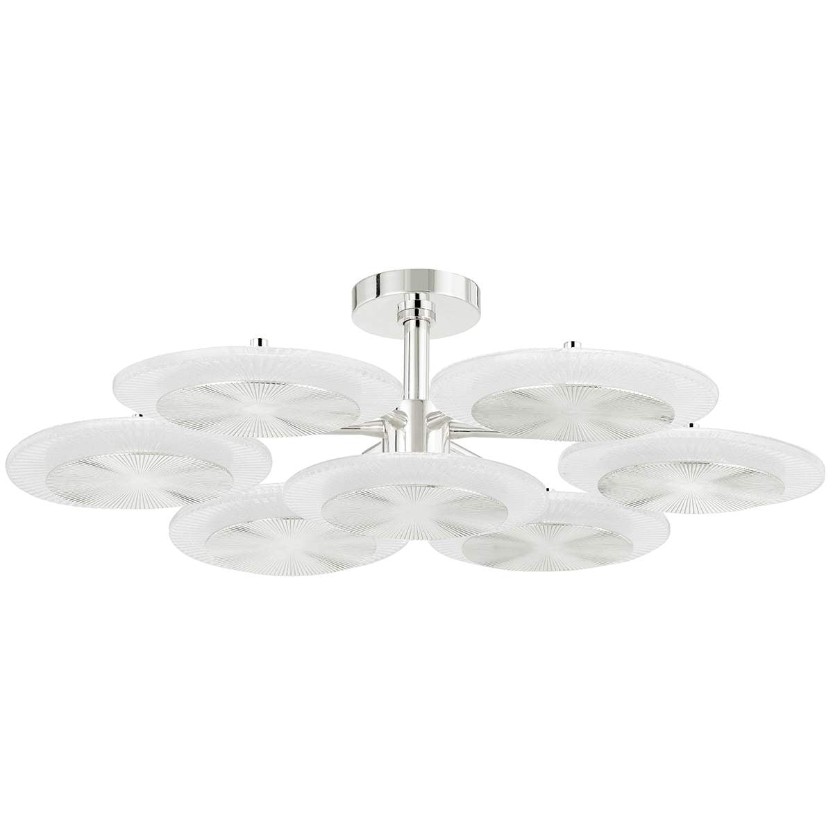 Hudson Valley Lighting Corbett 7 Light Chandelier - Topaz