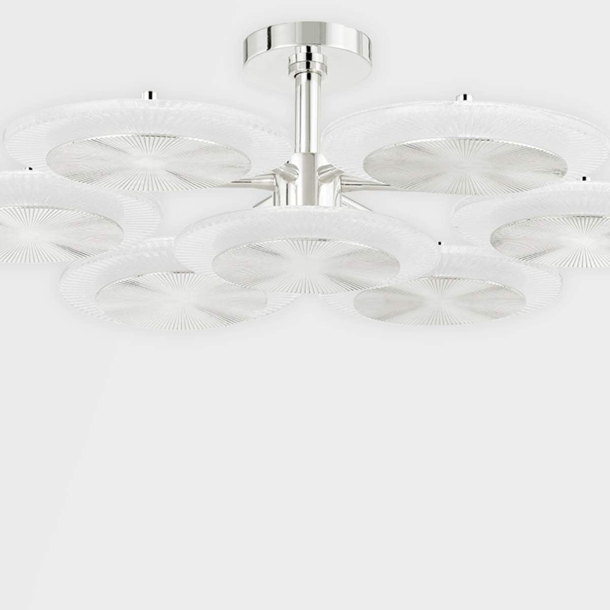 Hudson Valley Lighting Corbett 7 Light Chandelier - Topaz