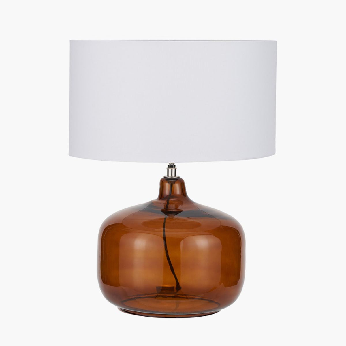 Pacific Lifestyle Corby Amber Glass Table Lamp Base