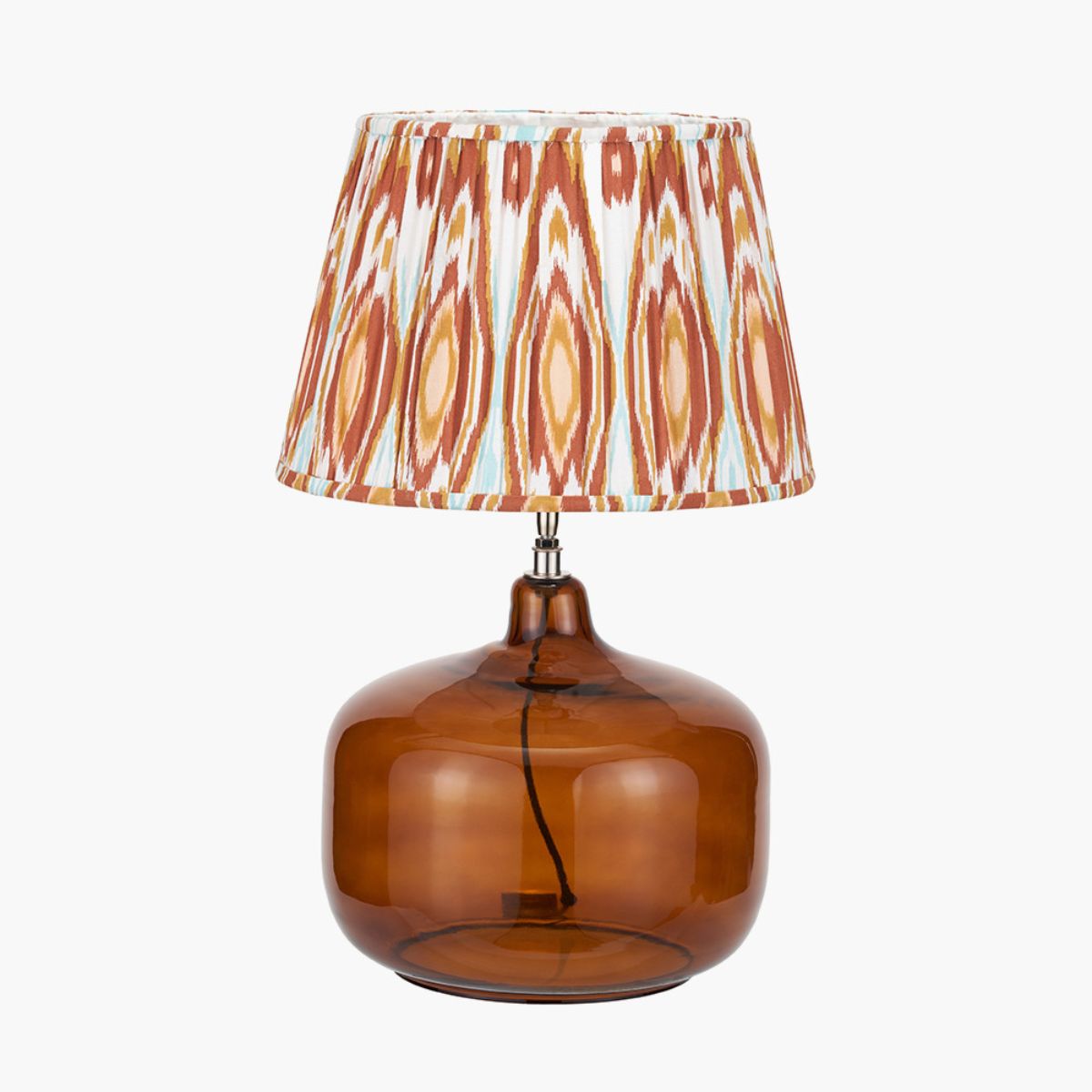 Pacific Lifestyle Corby Amber Glass Table Lamp Base