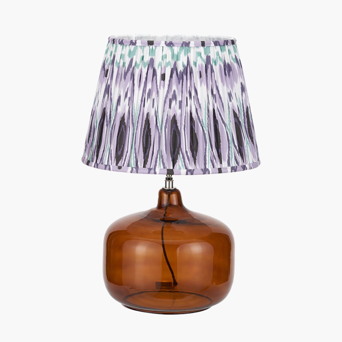 Pacific Lifestyle Corby Amber Glass Table Lamp Base