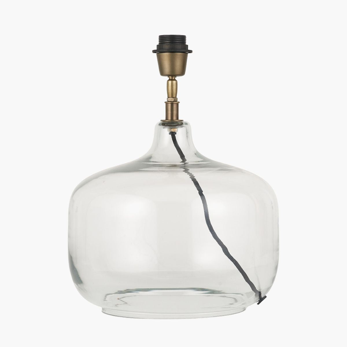 Pacific Lifestyle Corby Clear Glass Table Lamp Base