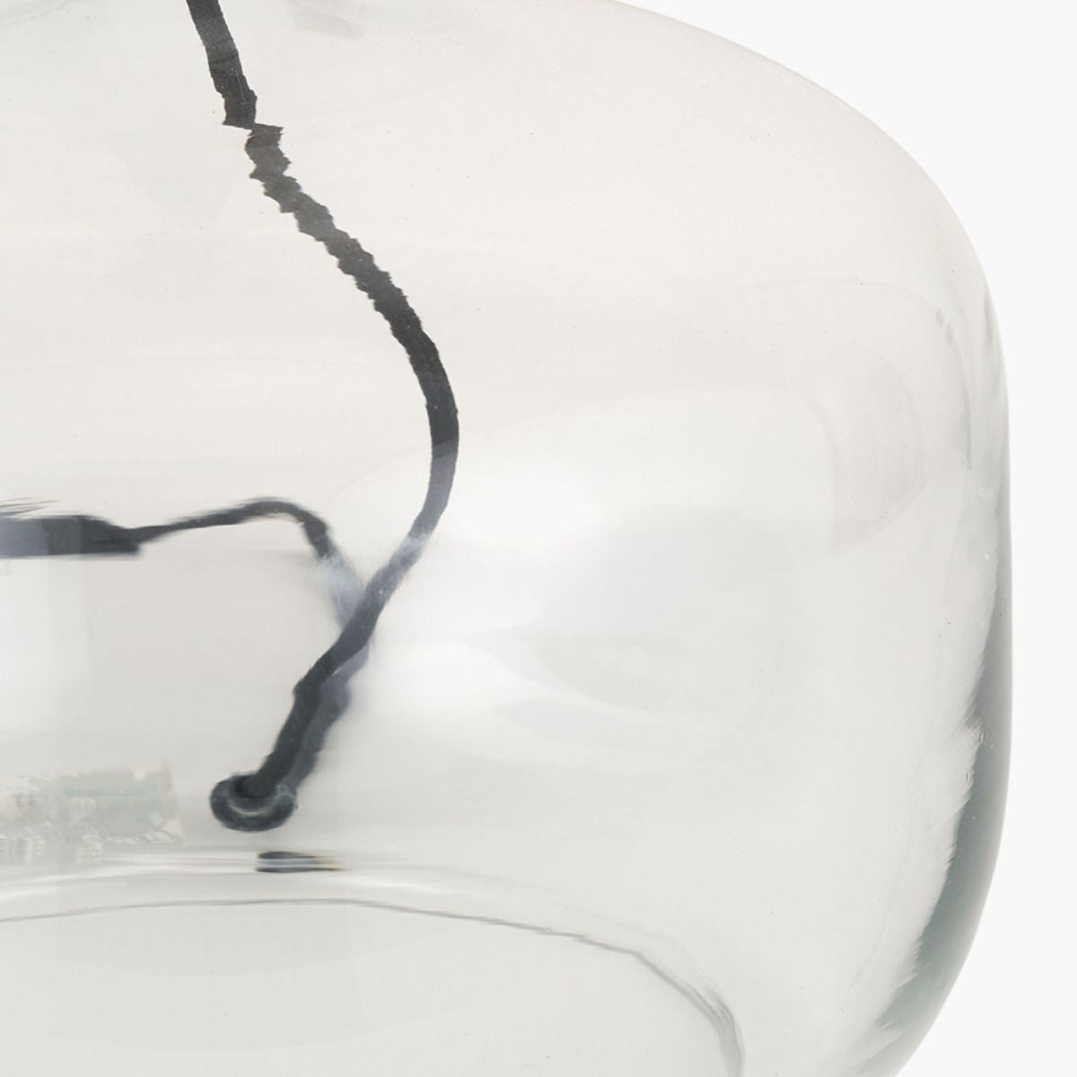 Pacific Lifestyle Corby Clear Glass Table Lamp Base
