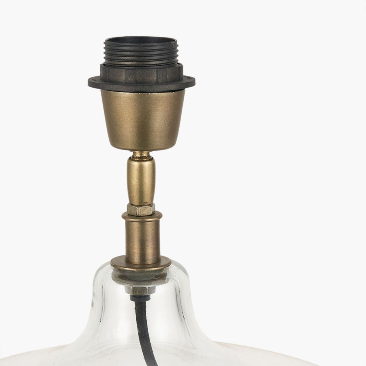 Pacific Lifestyle Corby Clear Glass Table Lamp Base