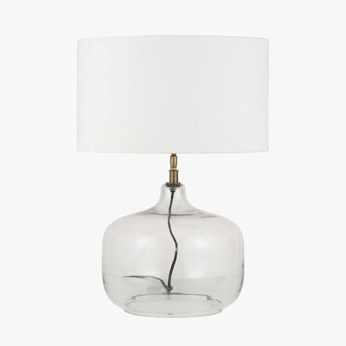 Pacific Lifestyle Corby Clear Glass Table Lamp Base