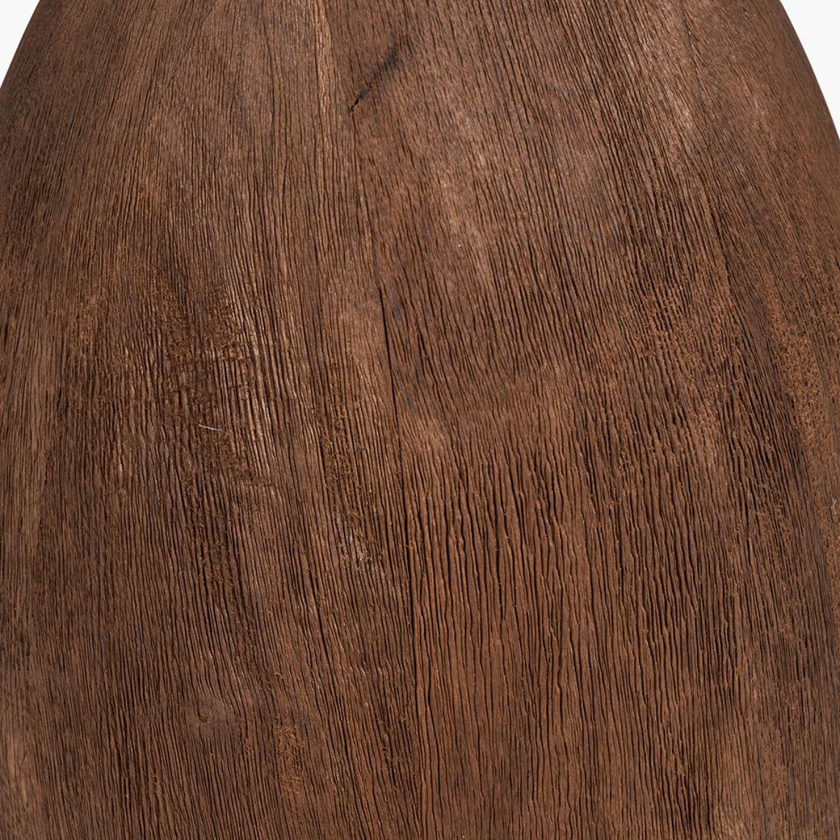 Pacific Lifestyle Corella Chocolate Brown Mango Wood Curved Table Lamp Base