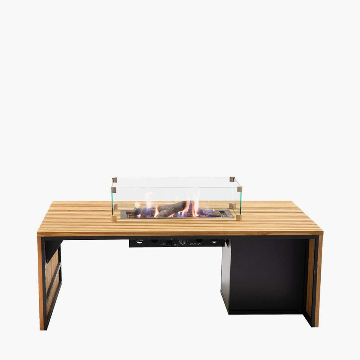 Pacific Lifestyle Cosibridge 140 Teak Fire Pit Table