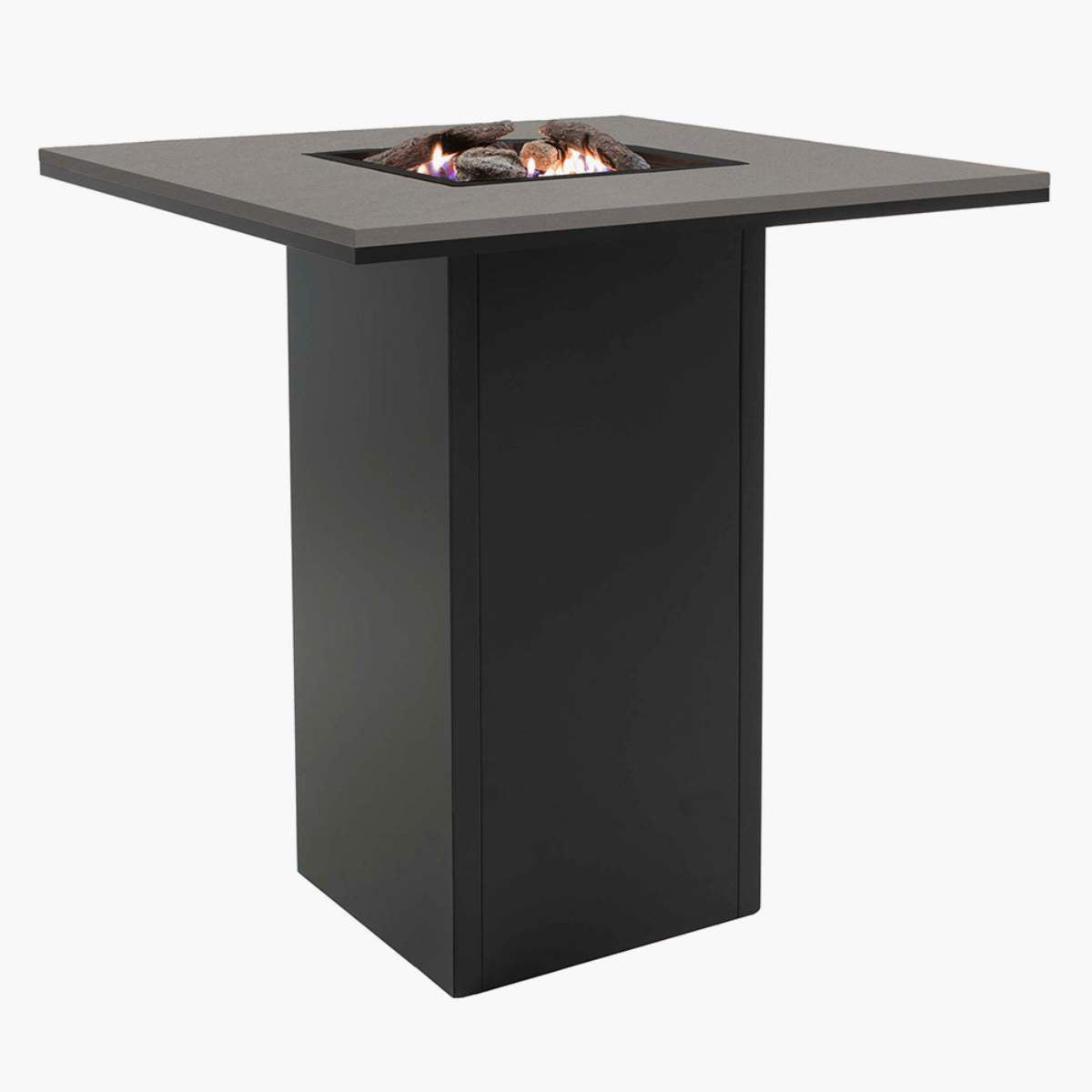 Pacific Lifestyle Cosiloft 100 Black and Grey Fire Pit Bar Table