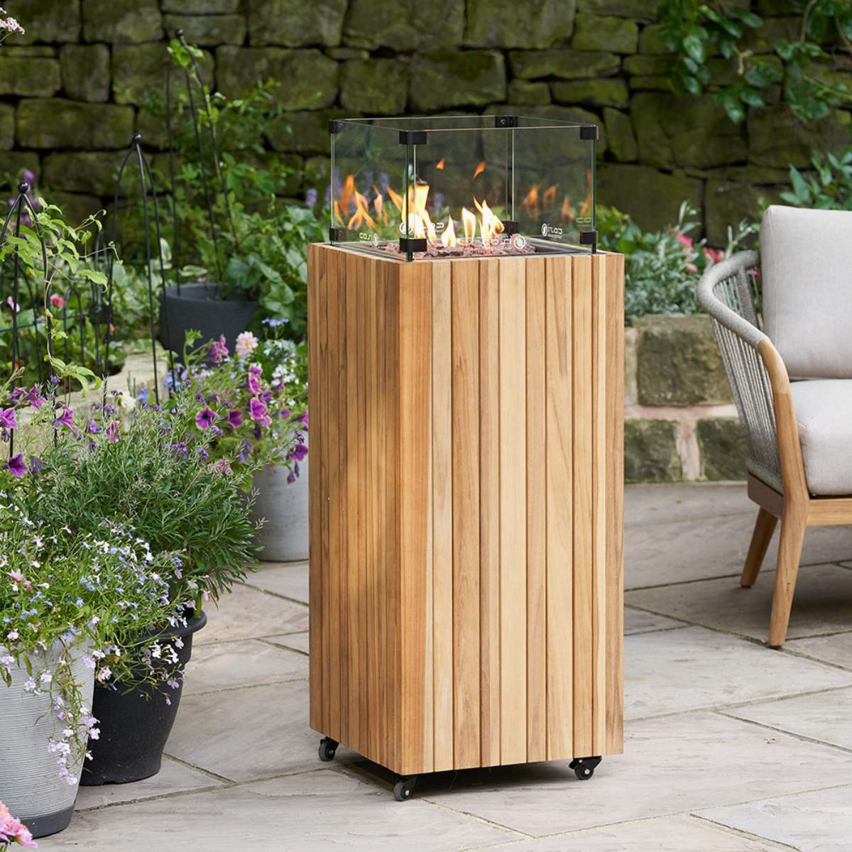Pacific Lifestyle Cosipillar Teak Square