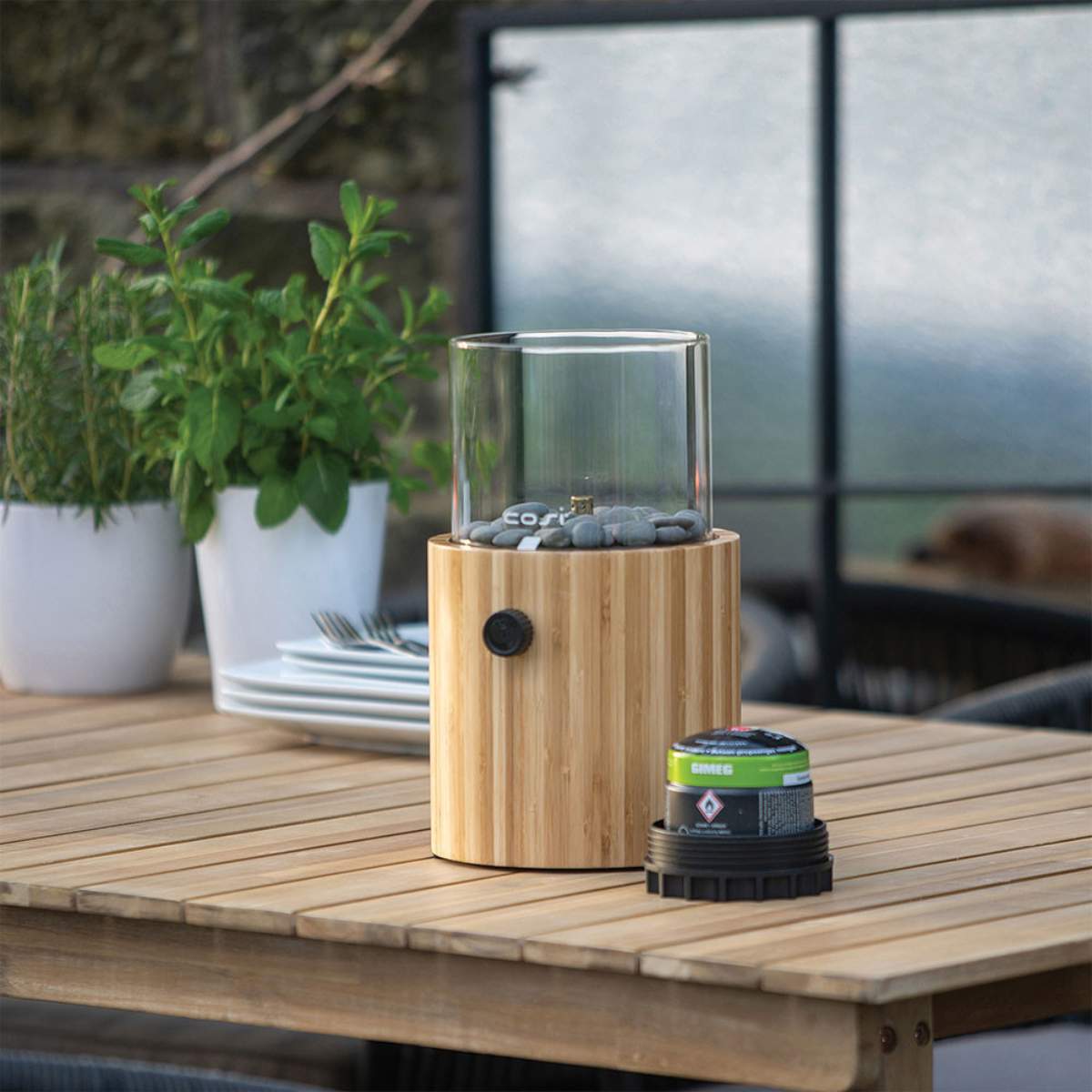 Pacific Lifestyle Cosiscoop Bamboo Fire Lantern