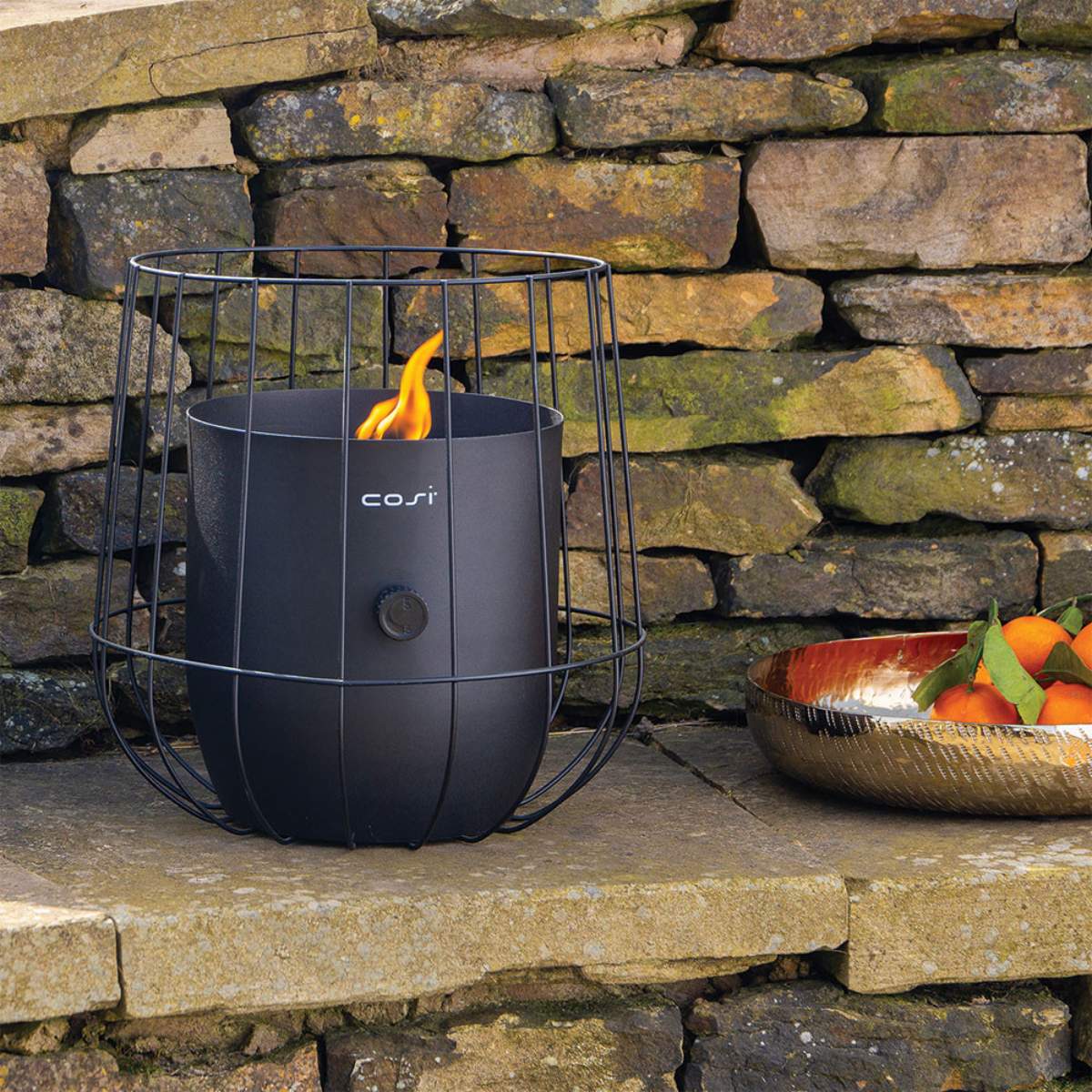 Pacific Lifestyle Cosiscoop Basket Black Lantern