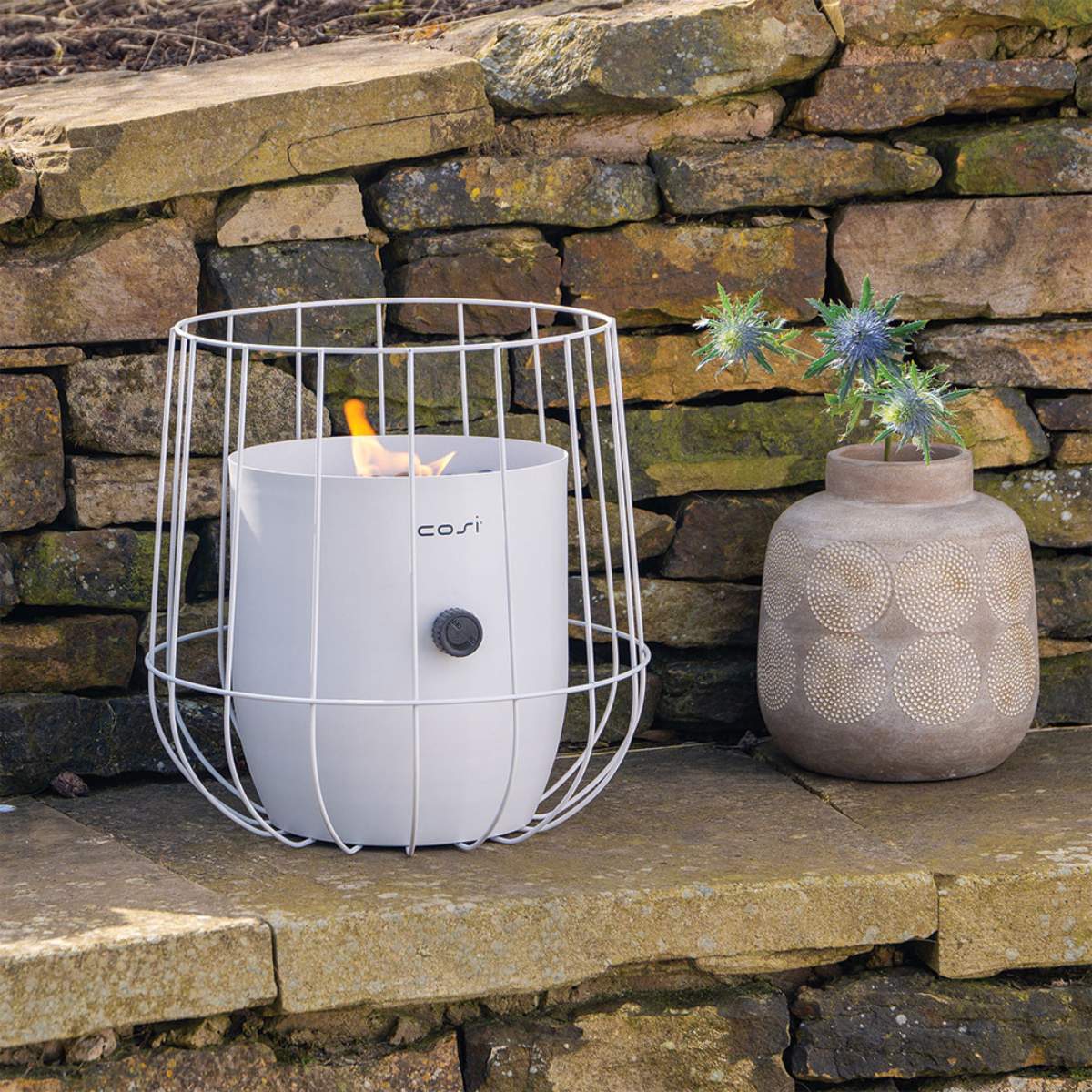 Pacific Lifestyle Cosiscoop Basket White Lantern