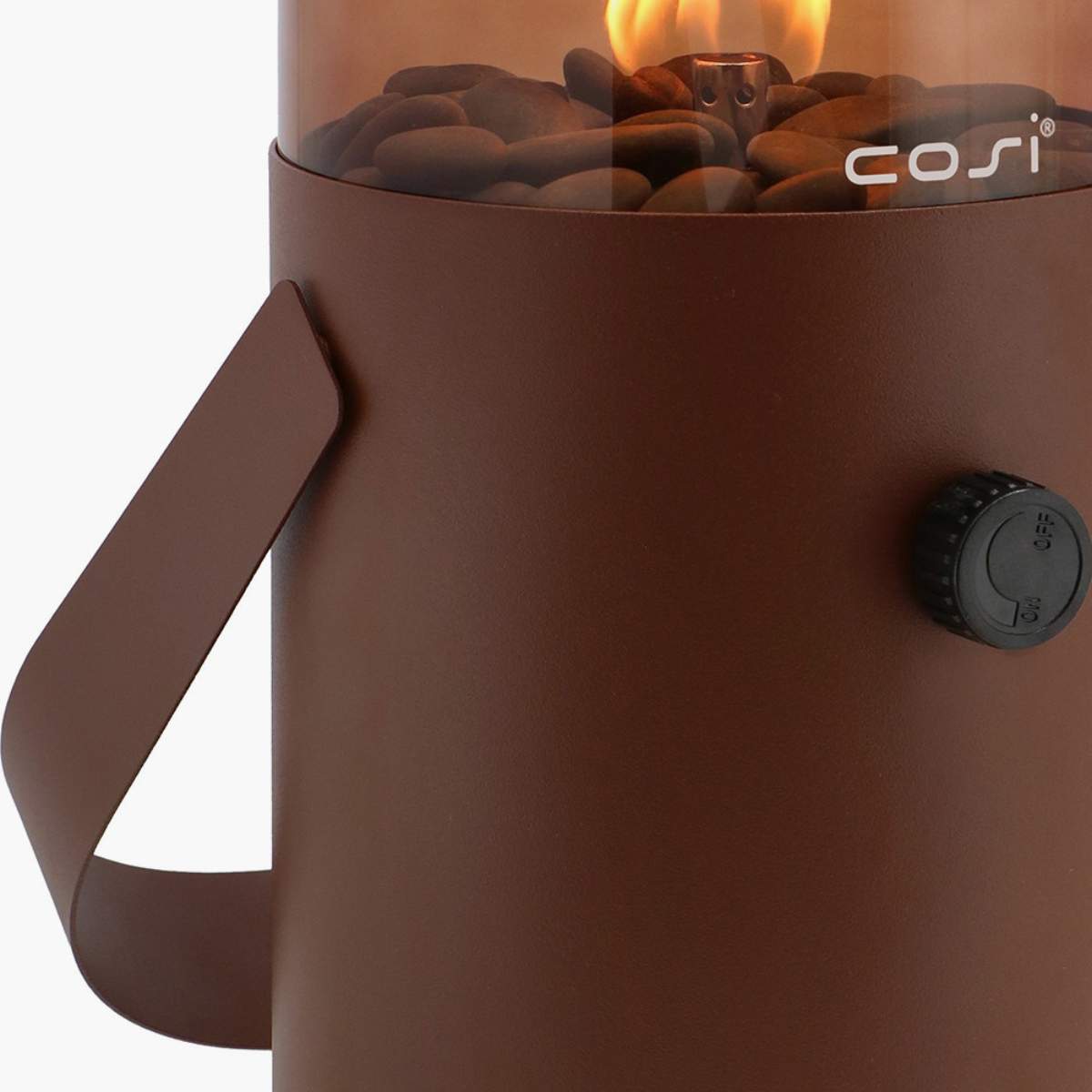 Pacific Lifestyle Cosiscoop Mocha Brown / Smoked Fire Lantern