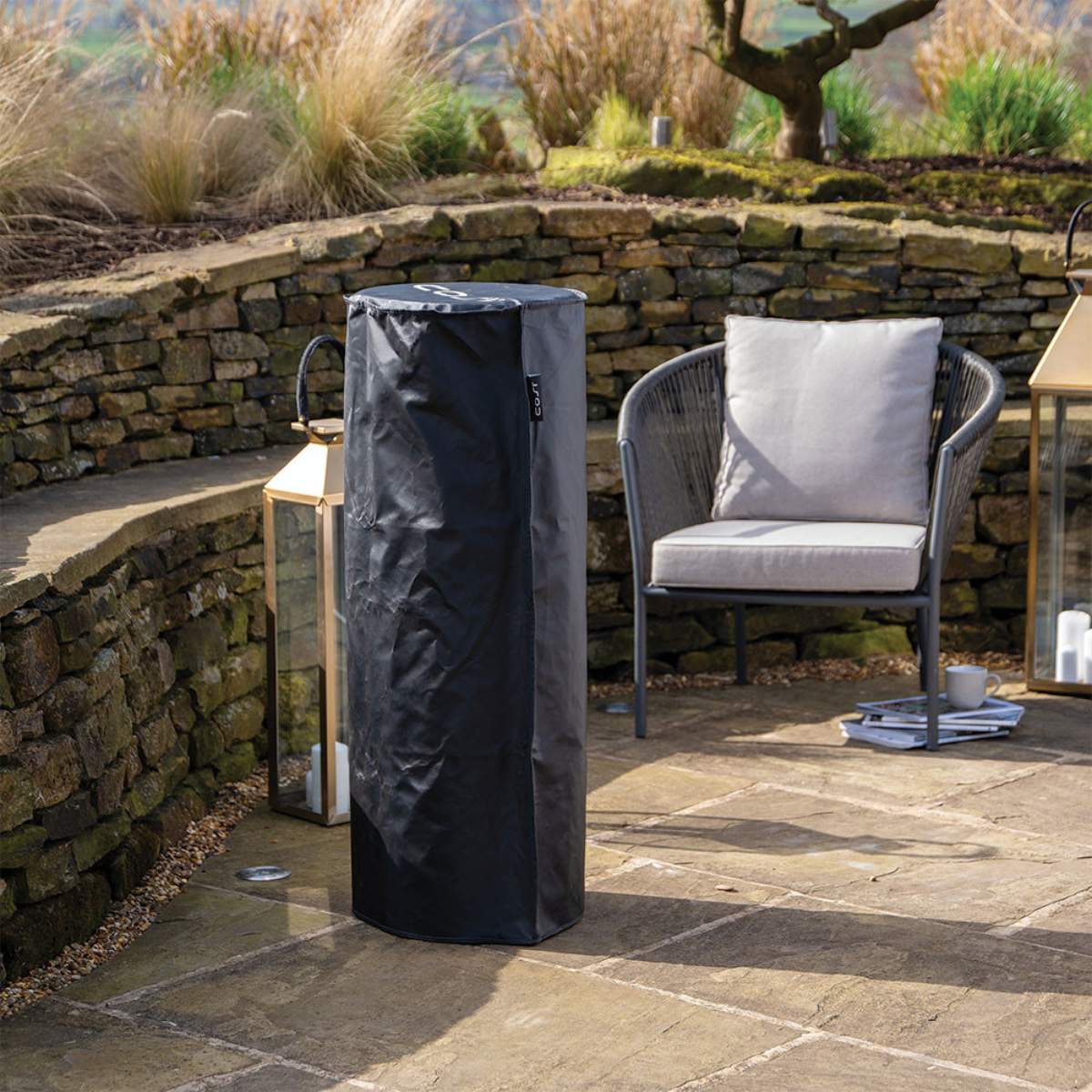 Pacific Lifestyle Cosiscoop Pillar Black Lantern