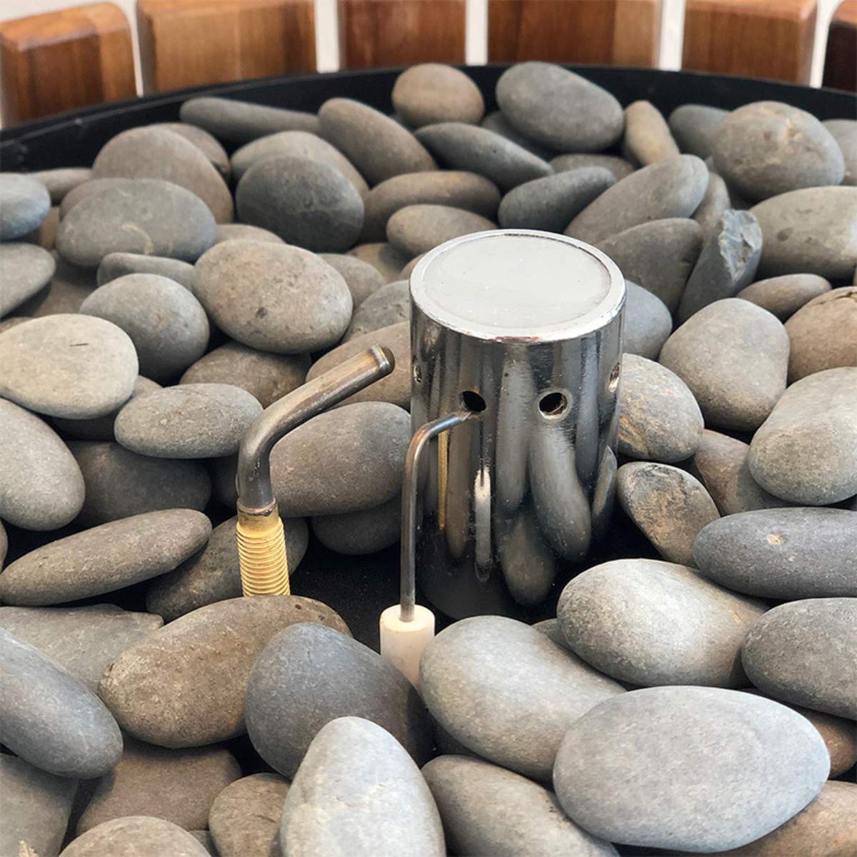 Pacific Lifestyle Cosiscoop Pillar Teak Lantern