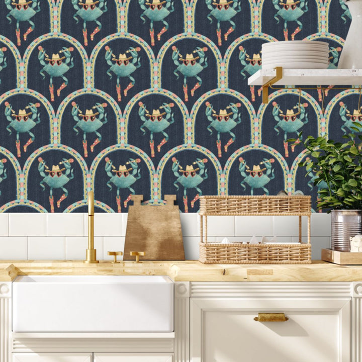Brand Mckenzie Crab Cabana Wallpaper Deep Tide