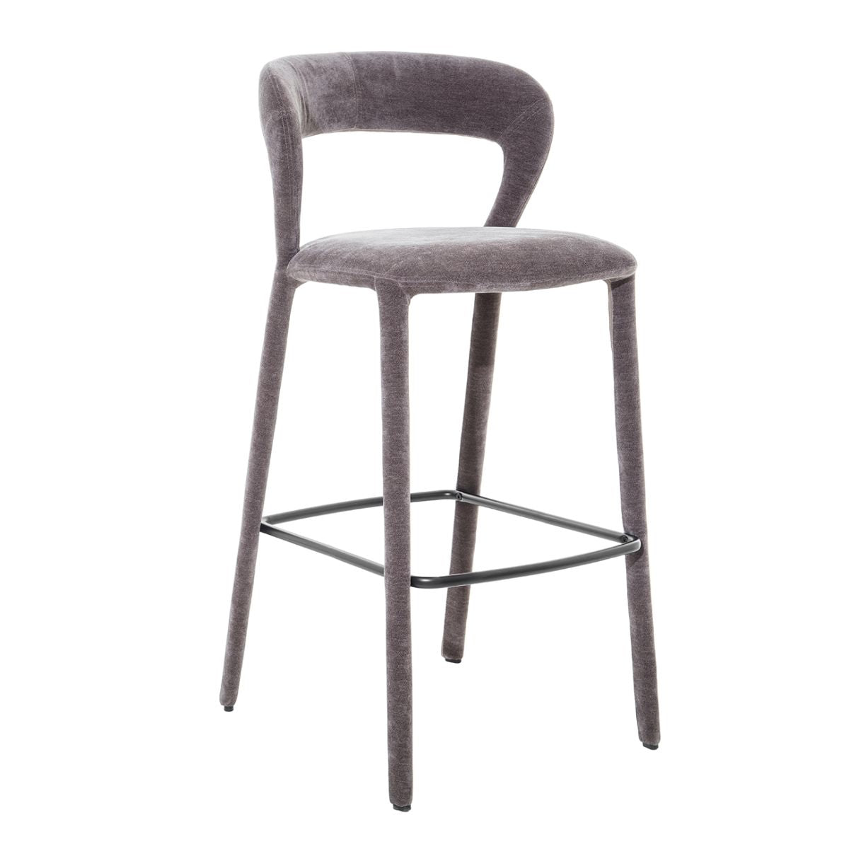 Libra Interiors Cruise Upholstered Bar Stool - Set of 2
